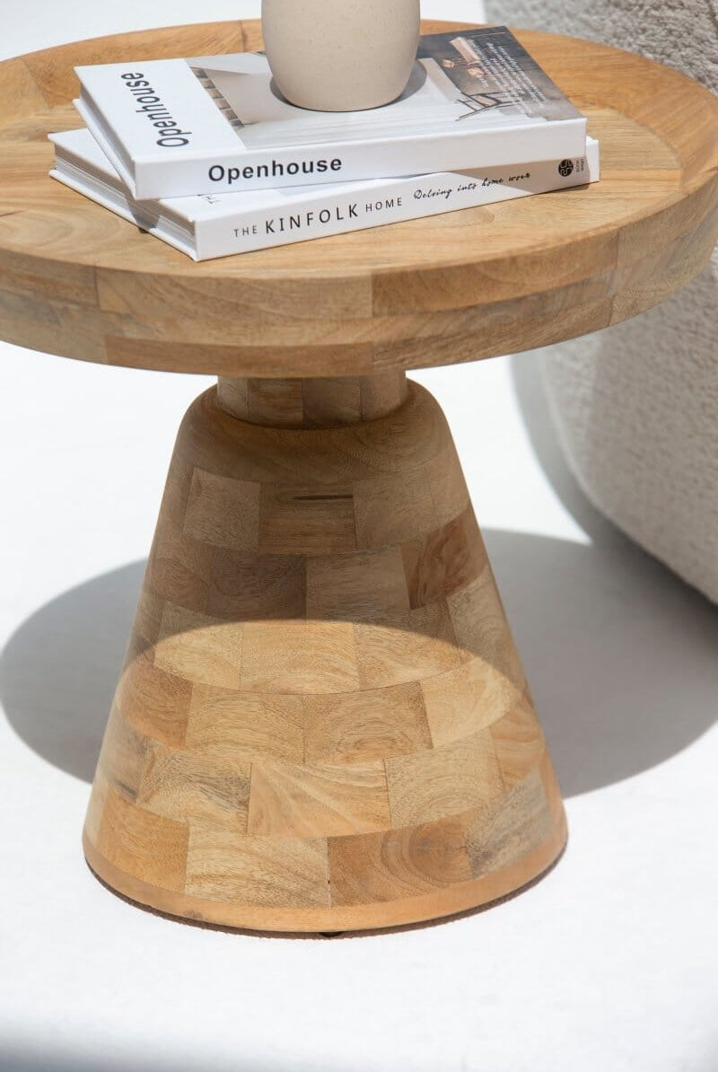 Romina Wooden Side Table