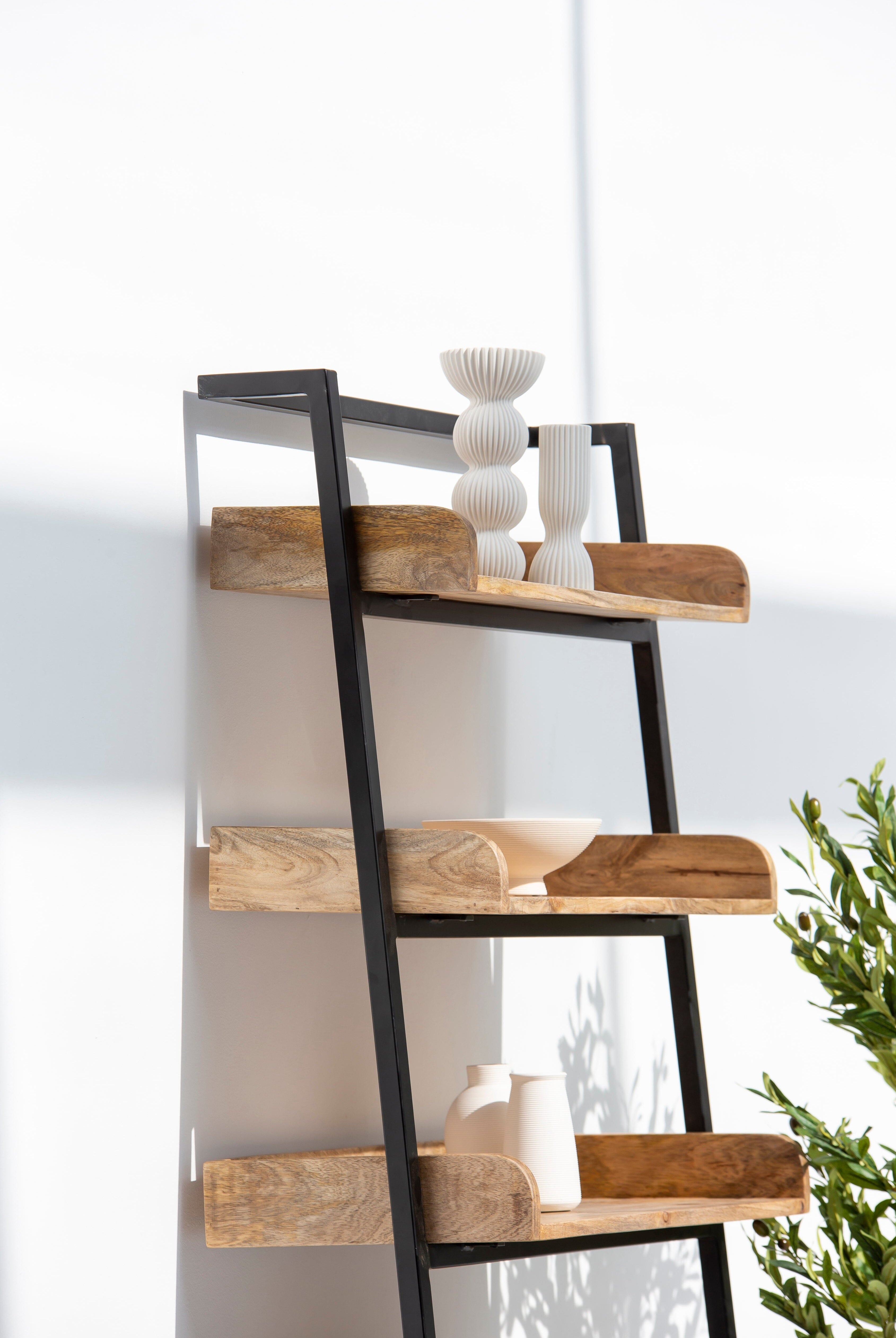 Meltem Rattan Ladder Shelf TWOA