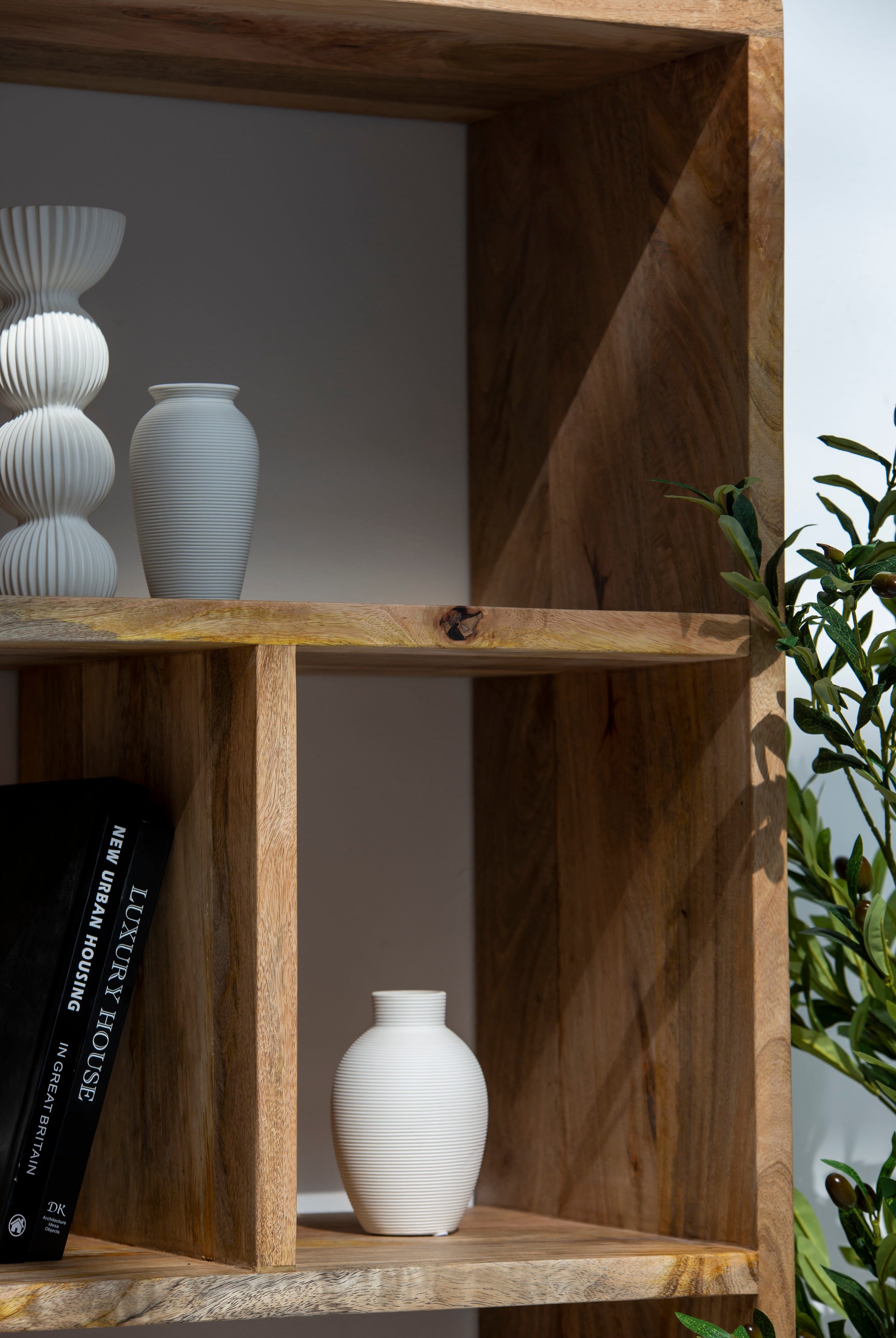 Adele Wooden Display Shelves Unit TWOA