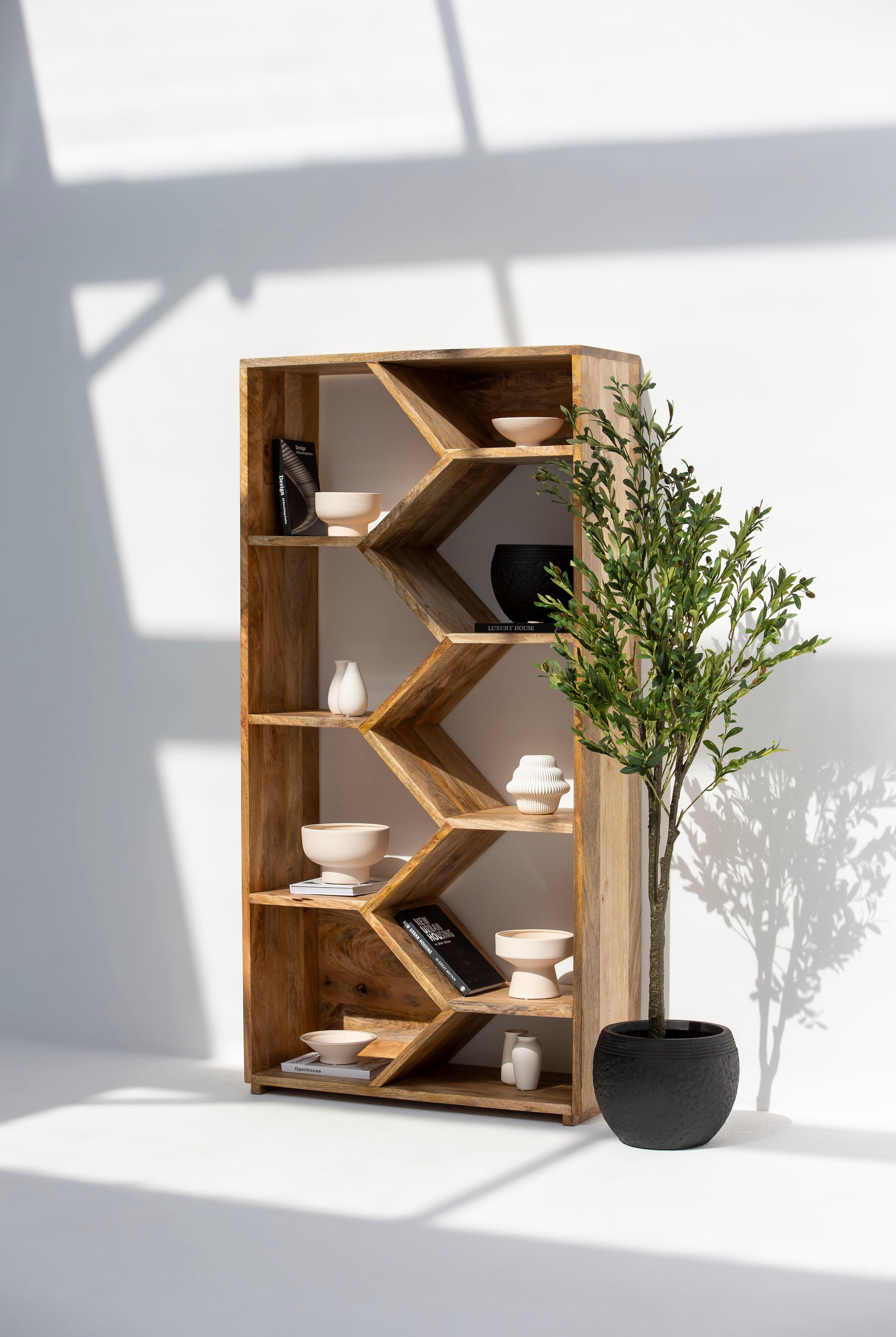 Marion Wooden Display Shelves Unit TWOA