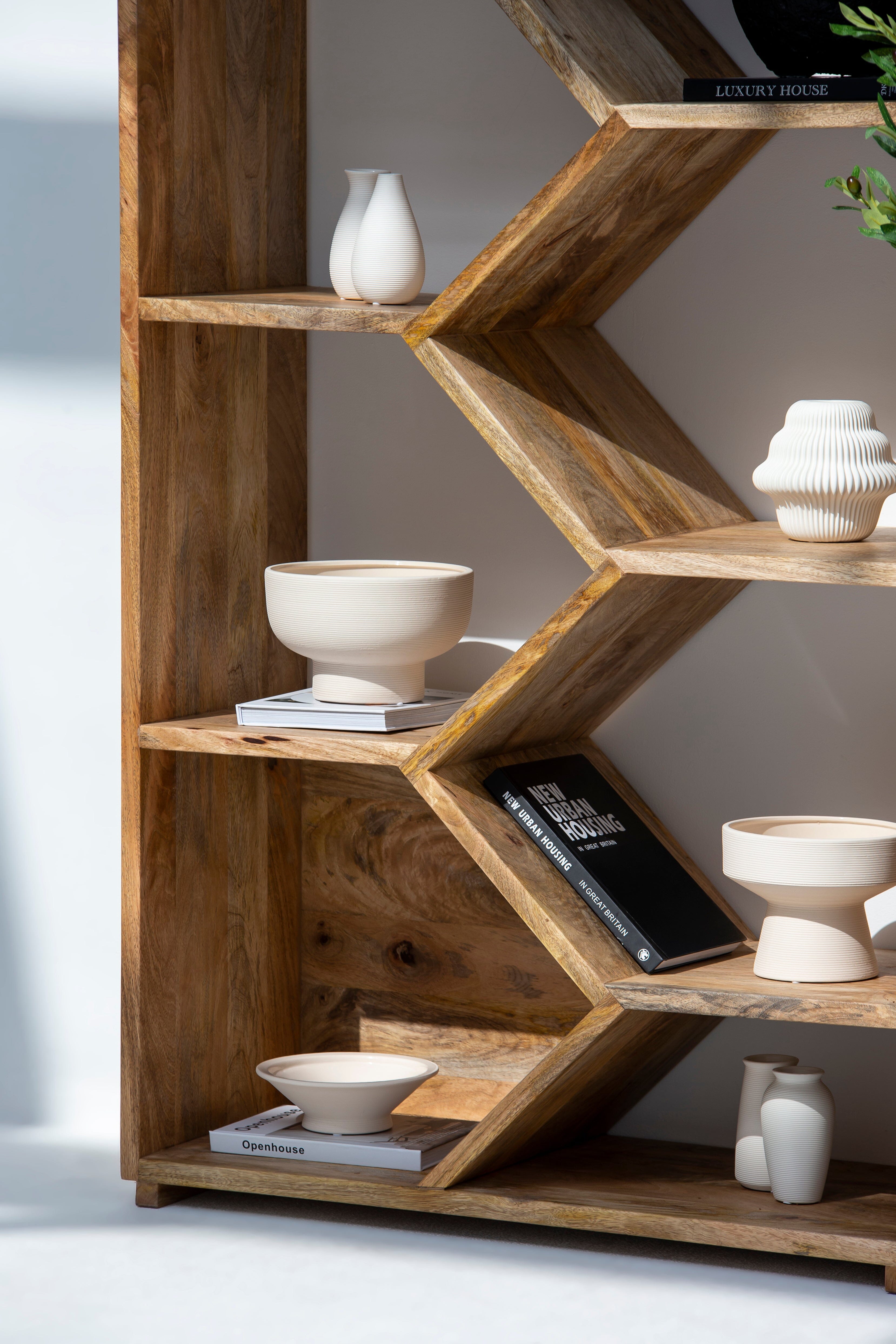 Marion Wooden Display Shelves Unit TWOA