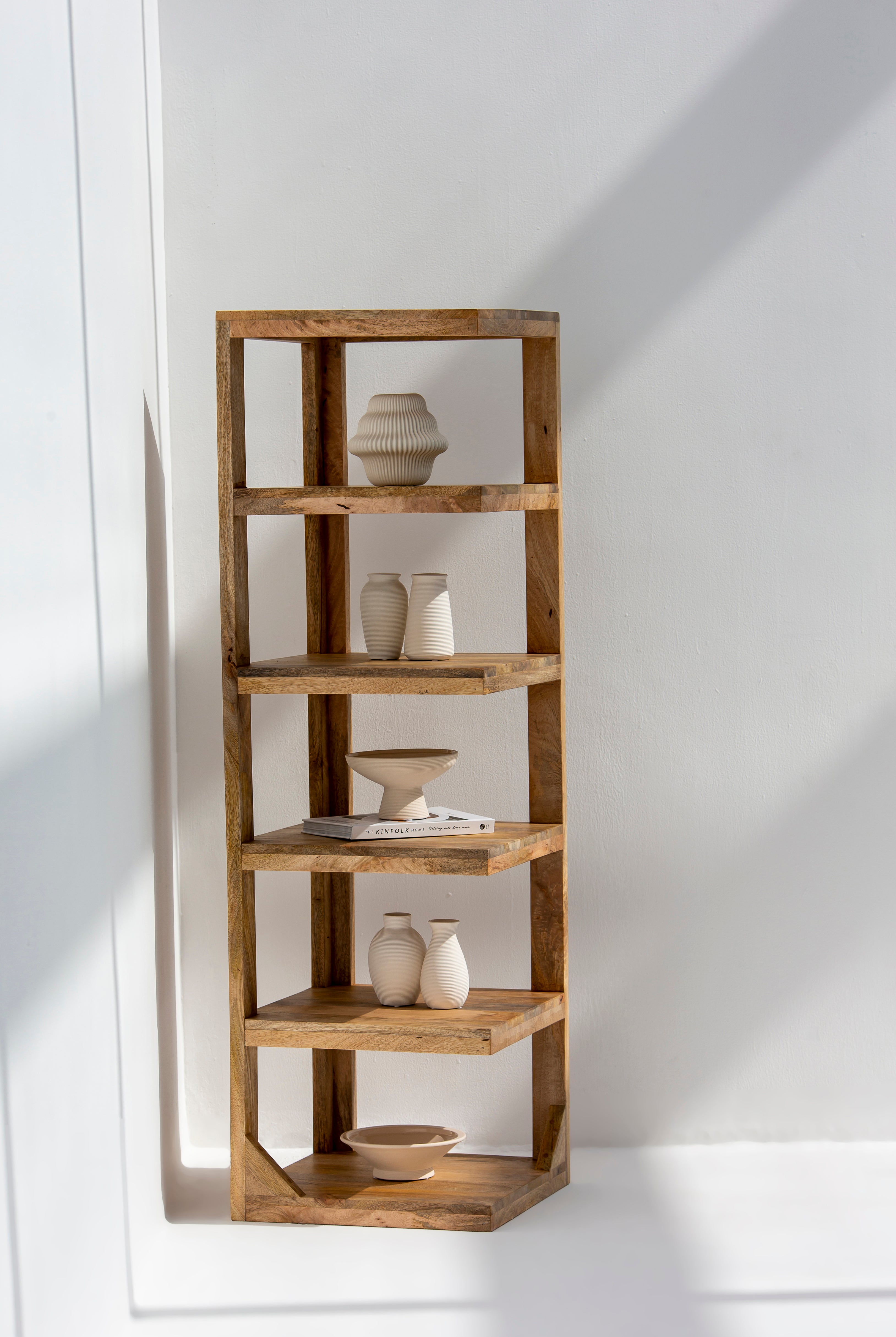 Monique Corner Display Shelf