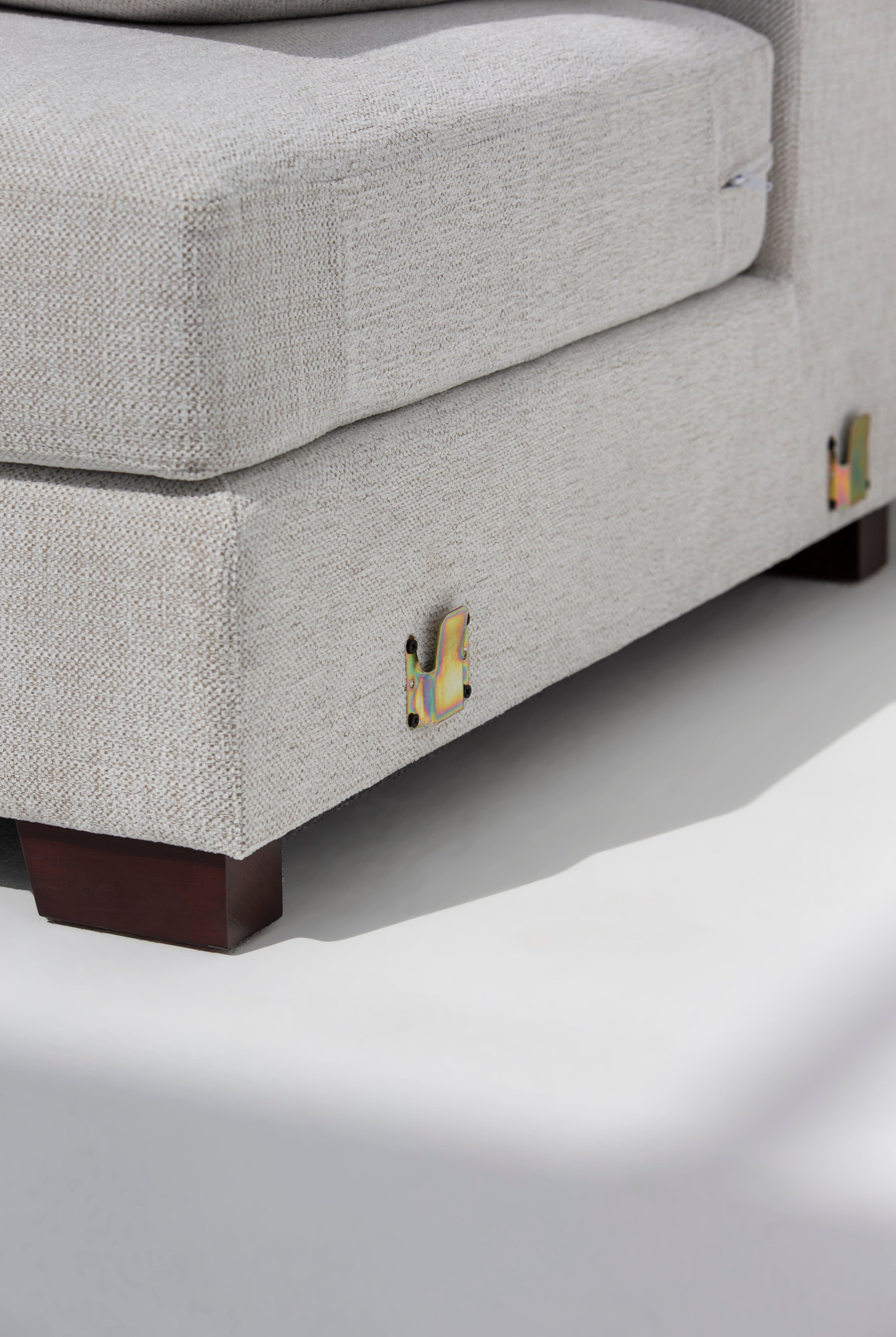 Fiorella Gray Modular Sofa DUR