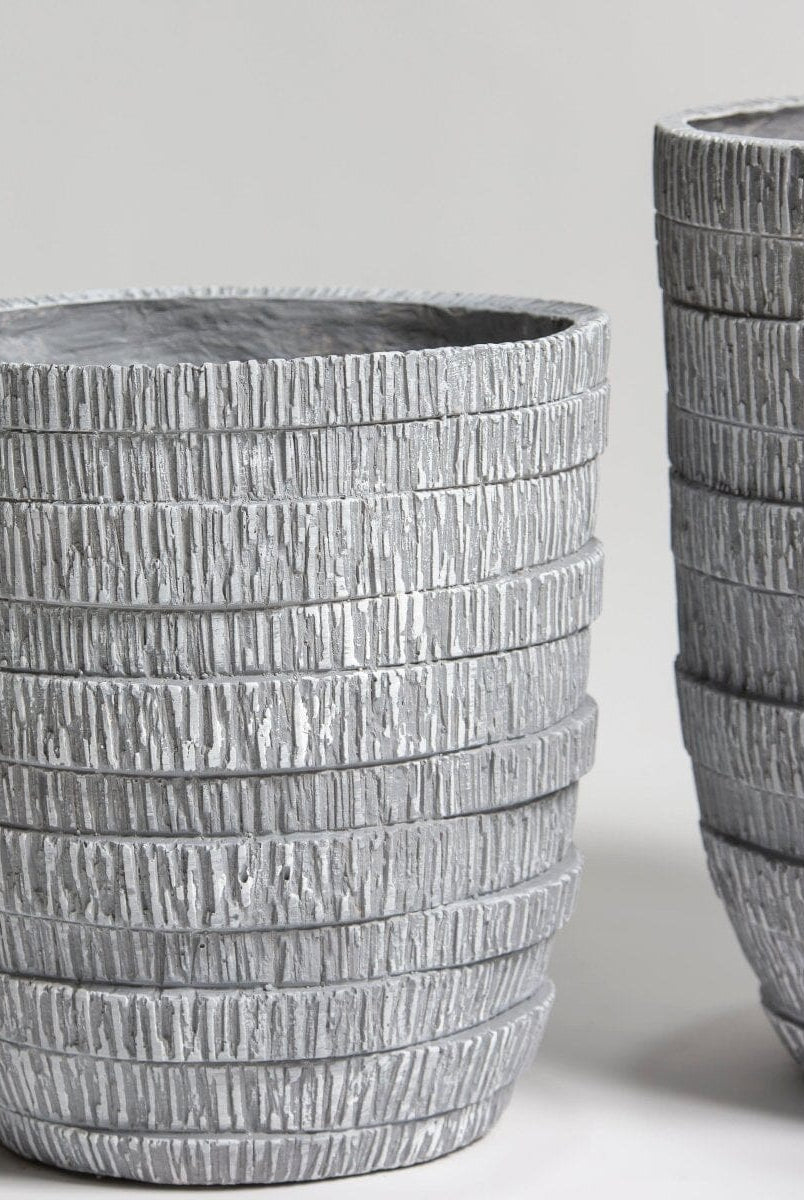 Tiered Circle Ceramic Pot (3 Sizes)