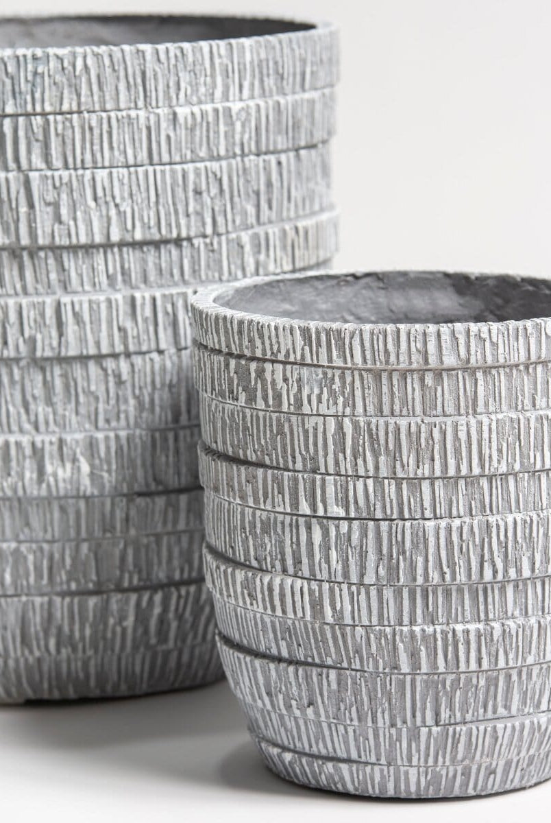 Tiered Circle Ceramic Pot (3 Sizes)