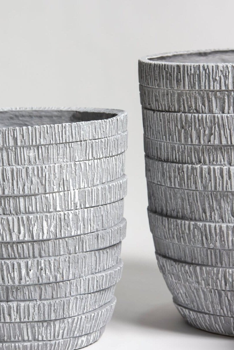 Tiered Circle Ceramic Pot (3 Sizes)