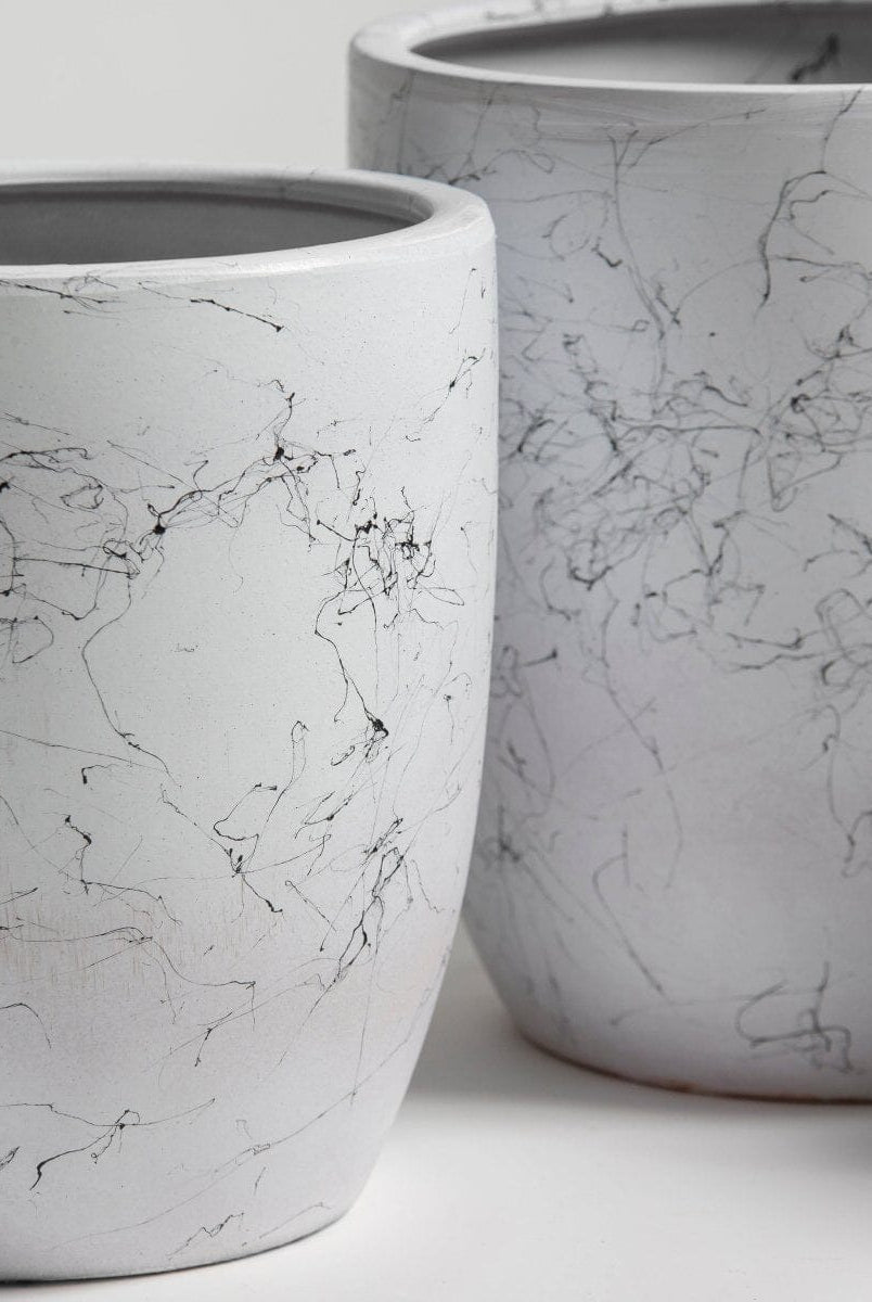 Marble Mist Ceramic Pot II (3 Sizes)
