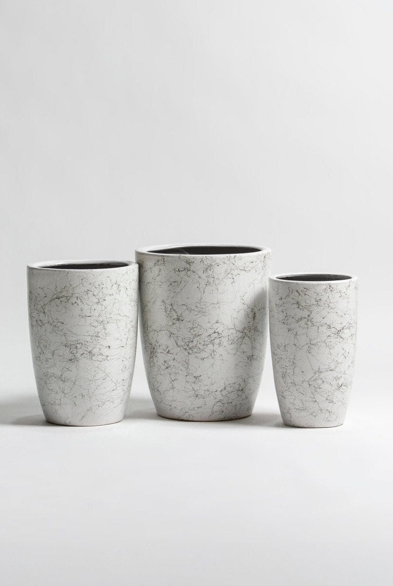 Marble Mist Ceramic Pot III