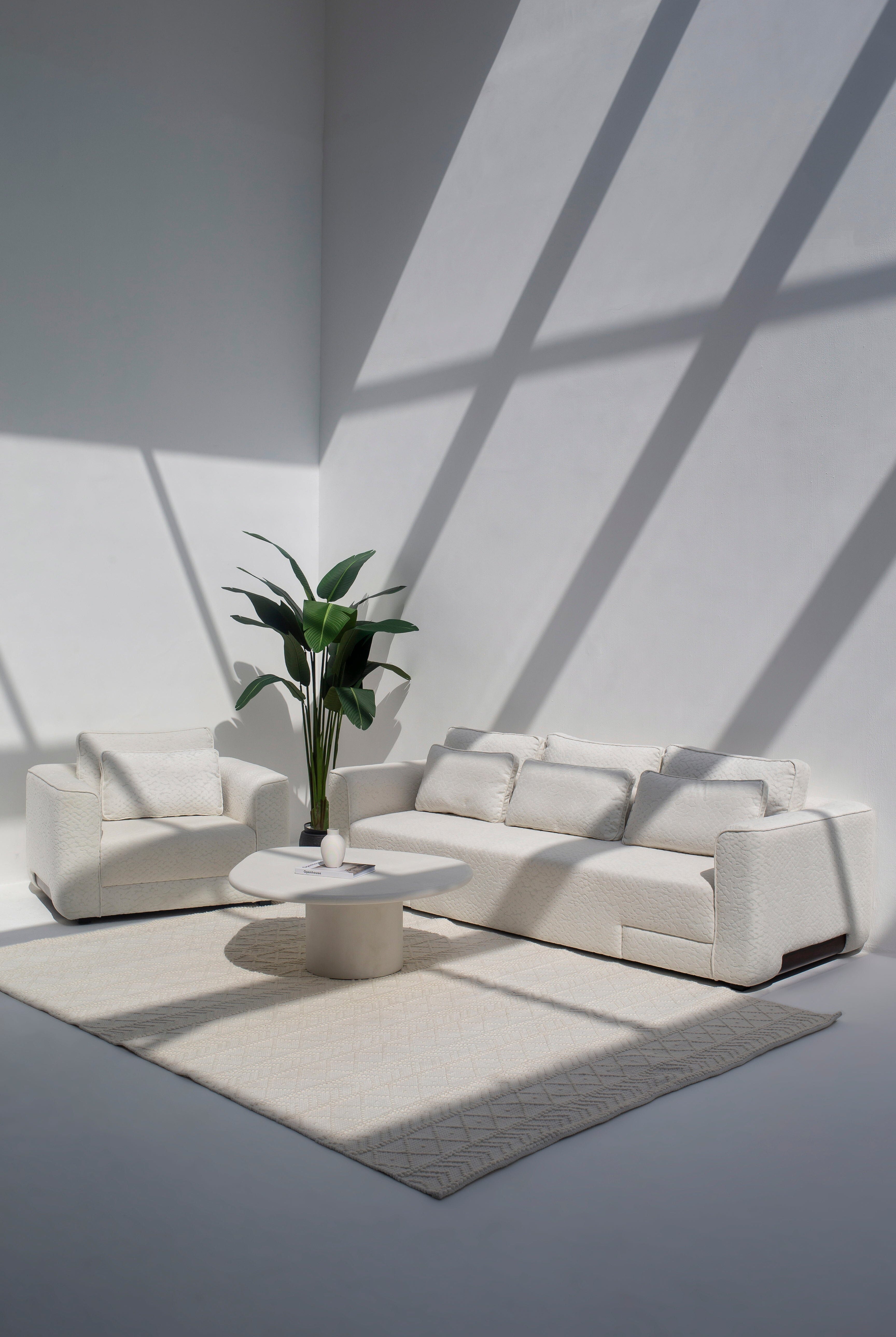 Nerea Off-White Sofa (2 & 3 Seater) DUR