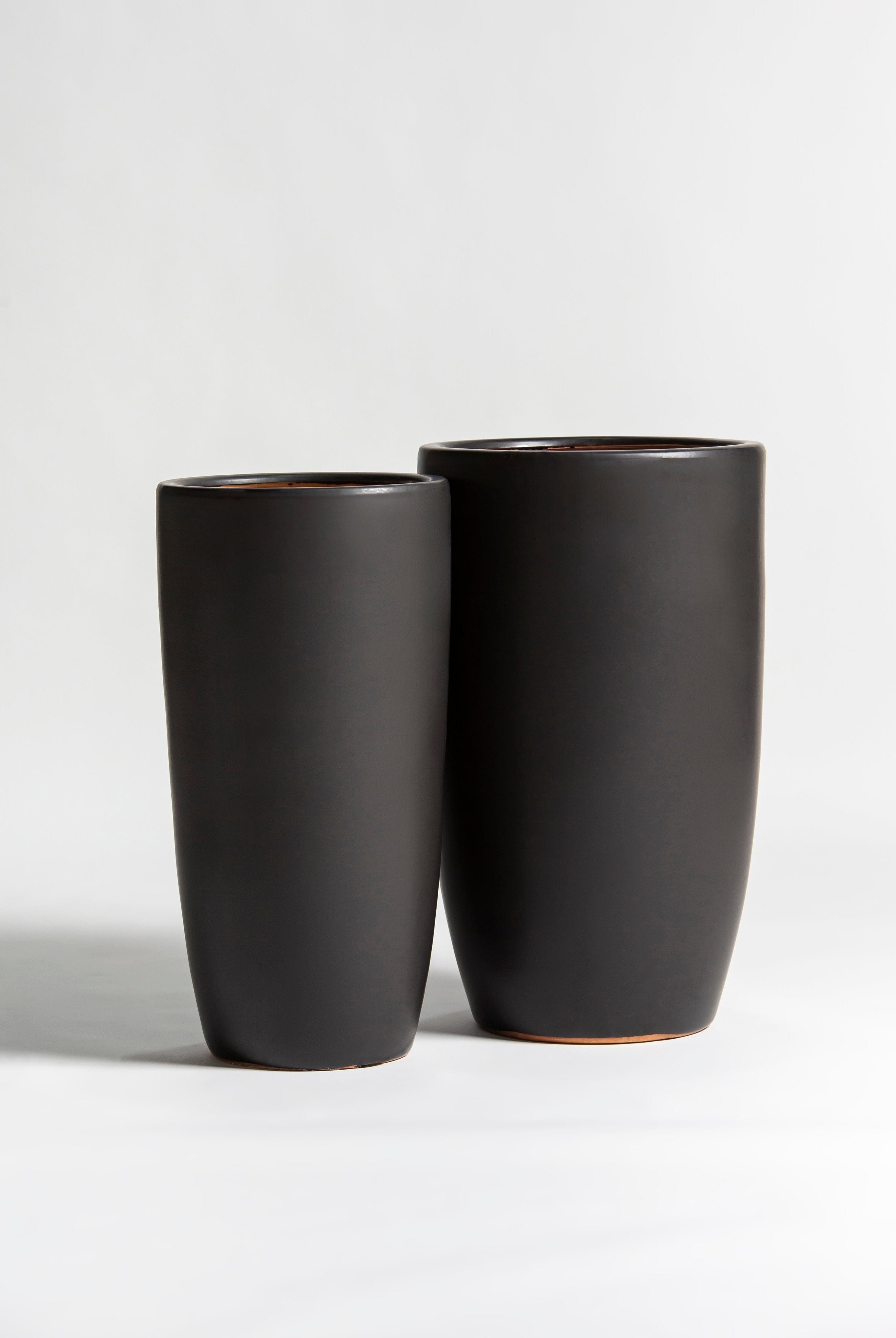 Classic Matte Black Ceramic Pot