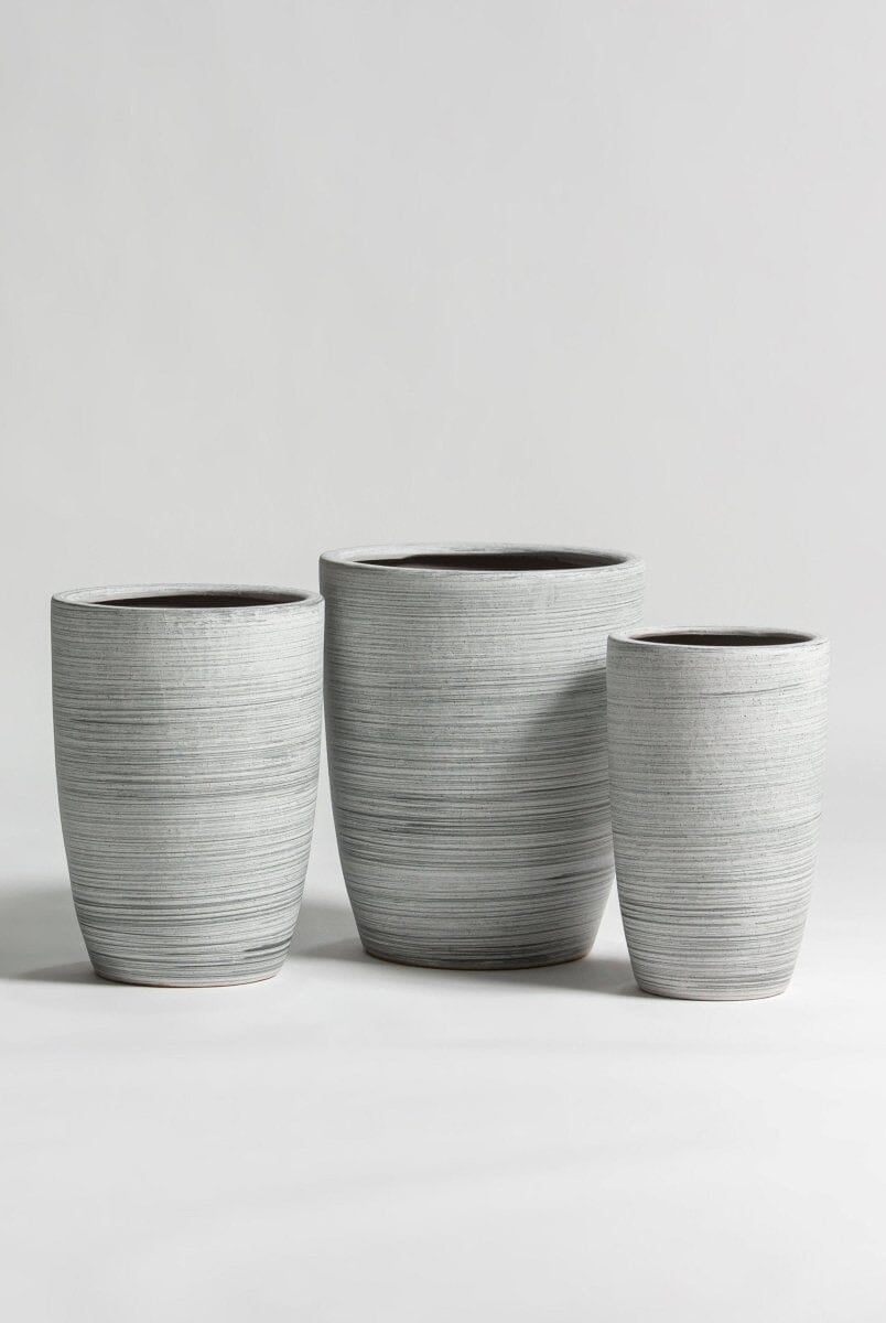 Whispering Lines Ceramic Pot