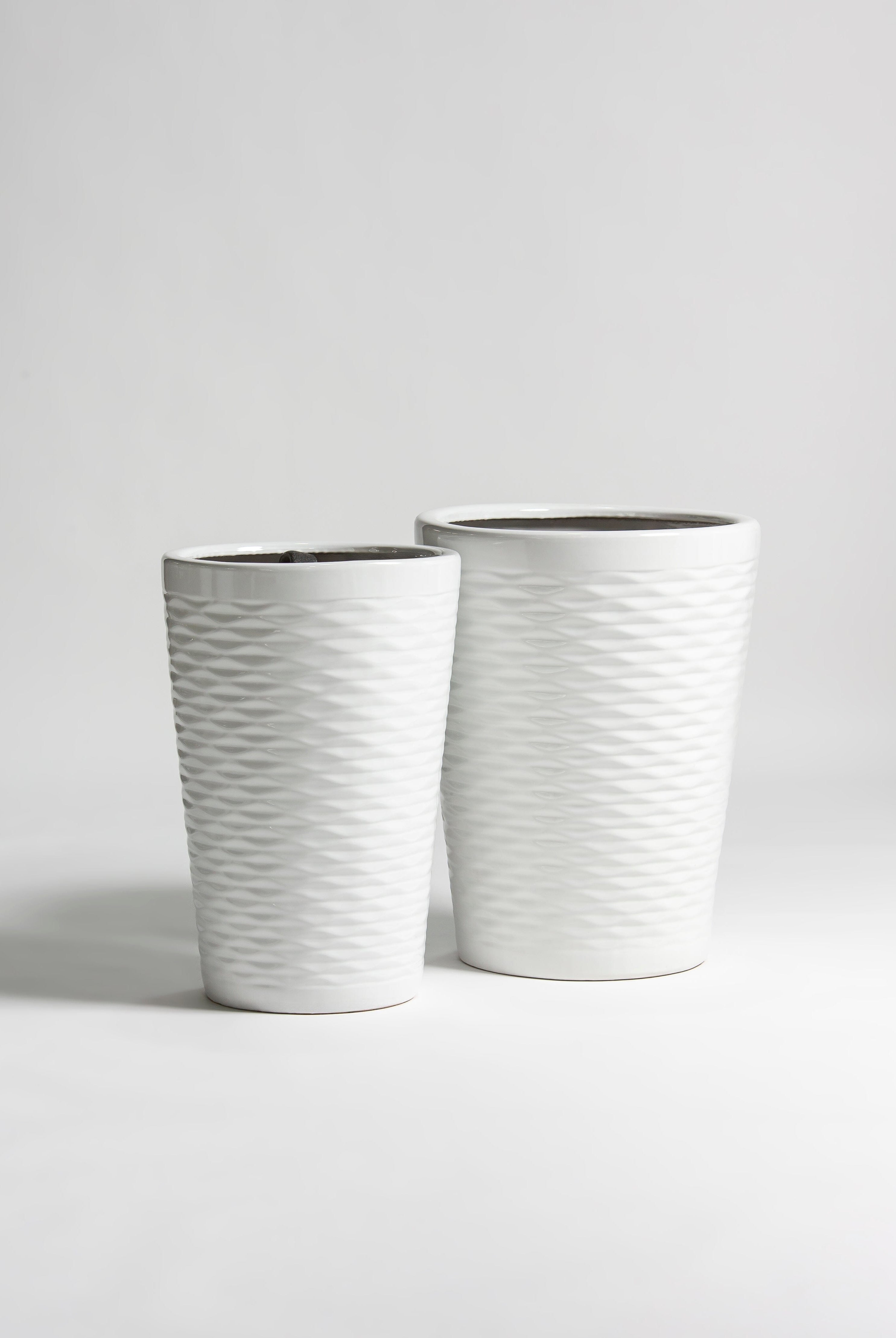 Crystal Weave Ceramic Pot