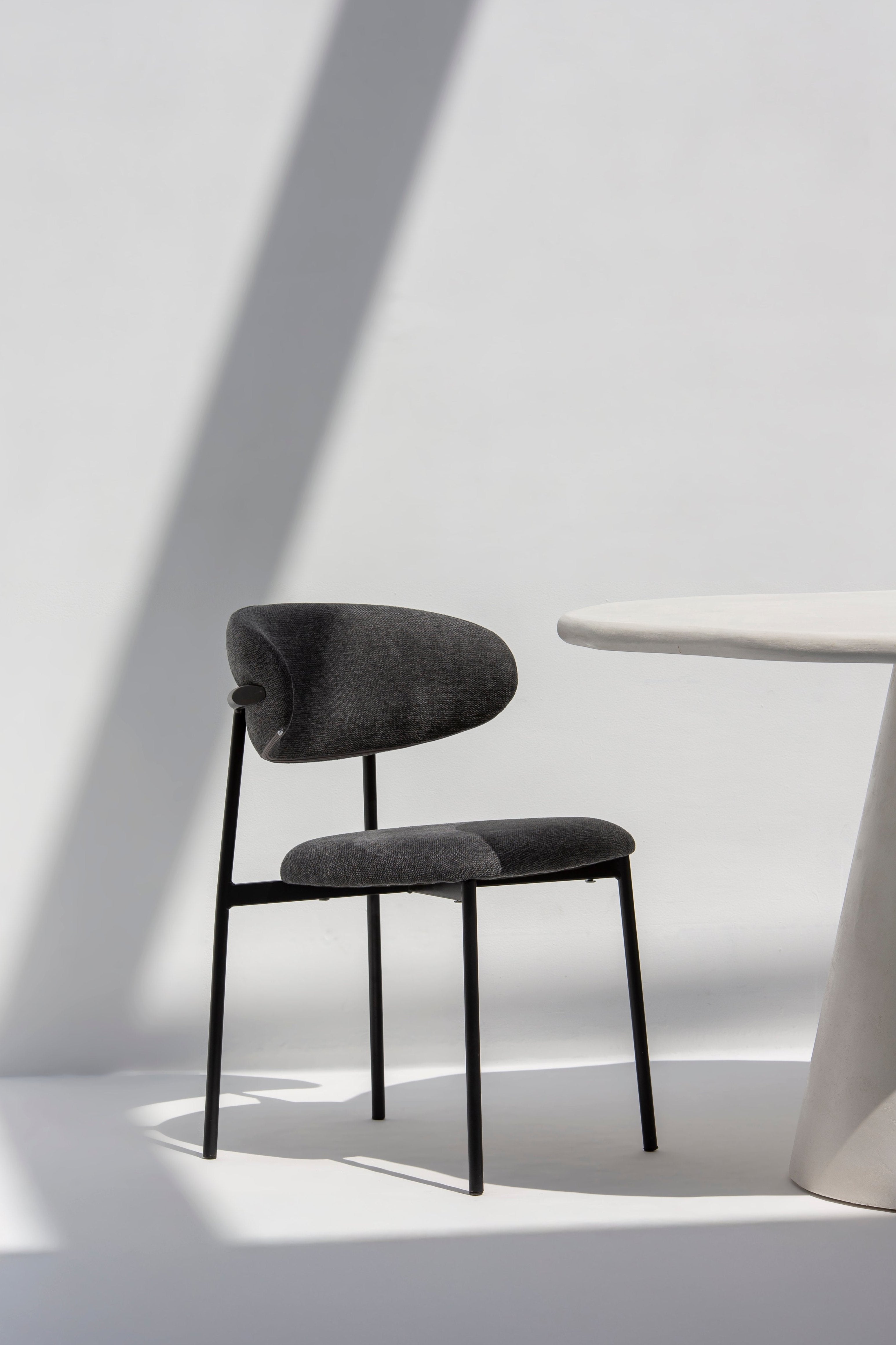 Alto Charcoal Upholstered Dining Chair