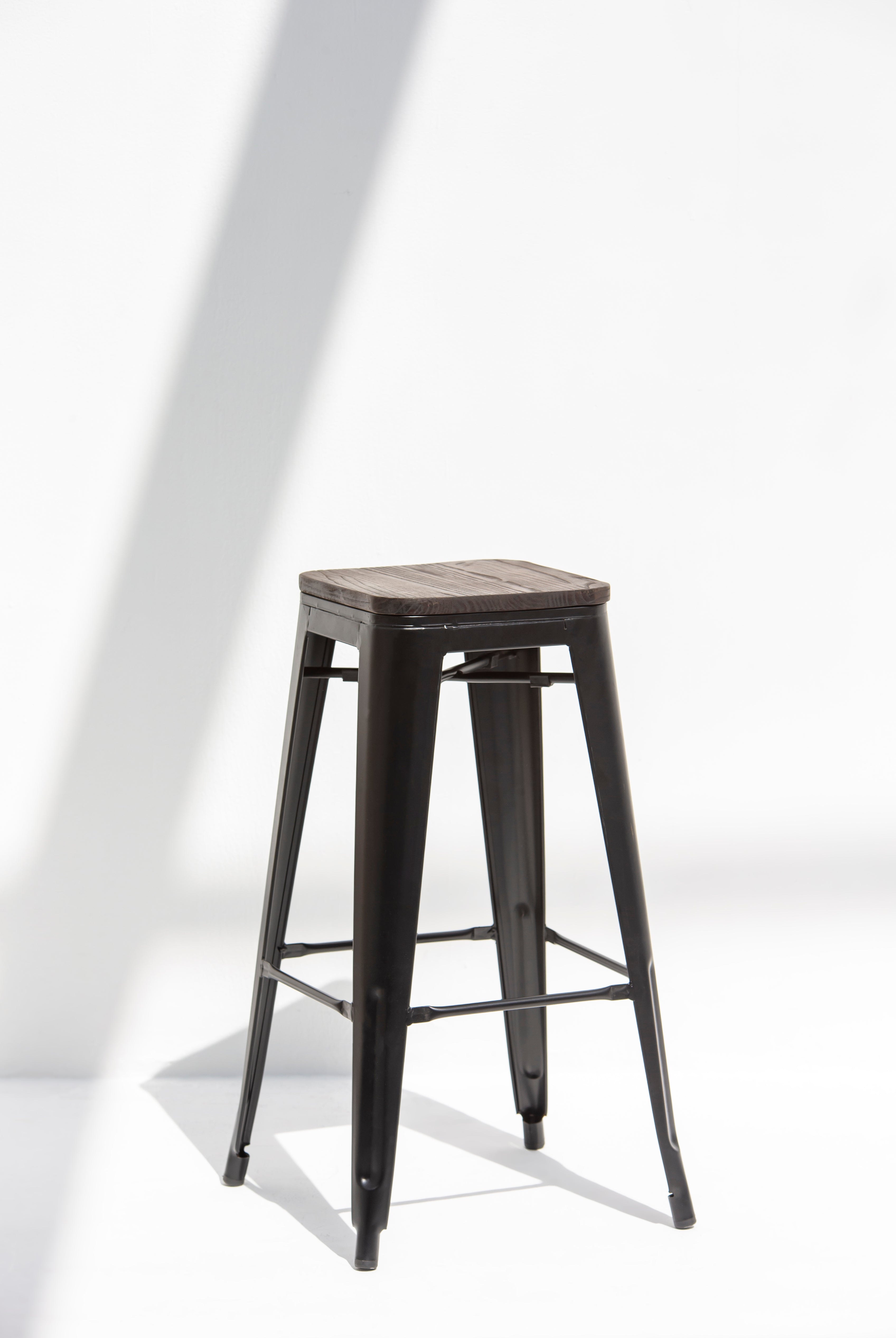 Sterling Black Frame Bar Stool