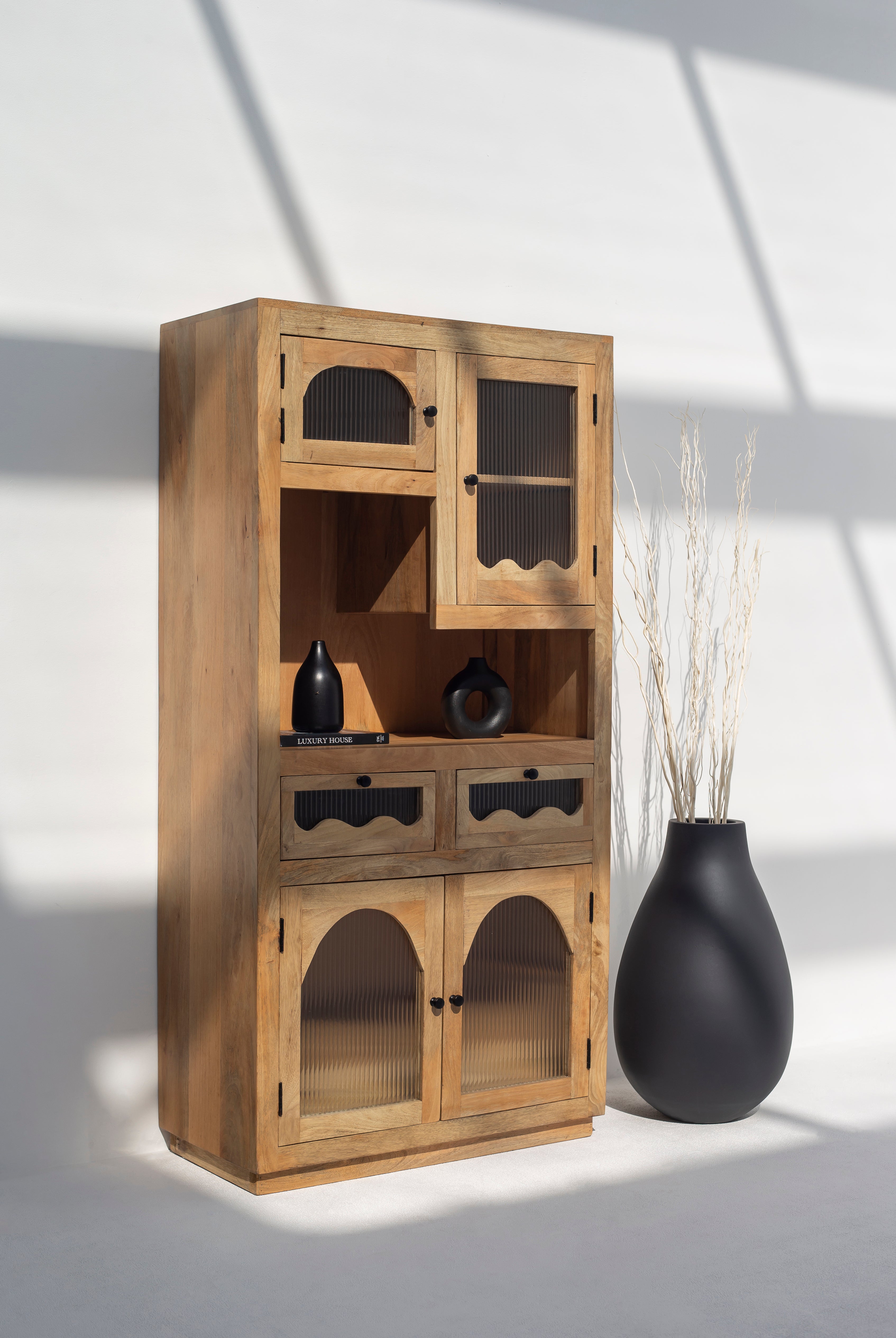 Monelle Wooden Display Cabinet