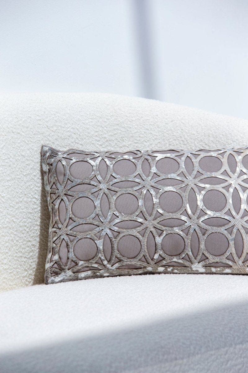 Sequined Patterned Cushion With Filler (30x50 CM) Cushion -- Cushion With Filler