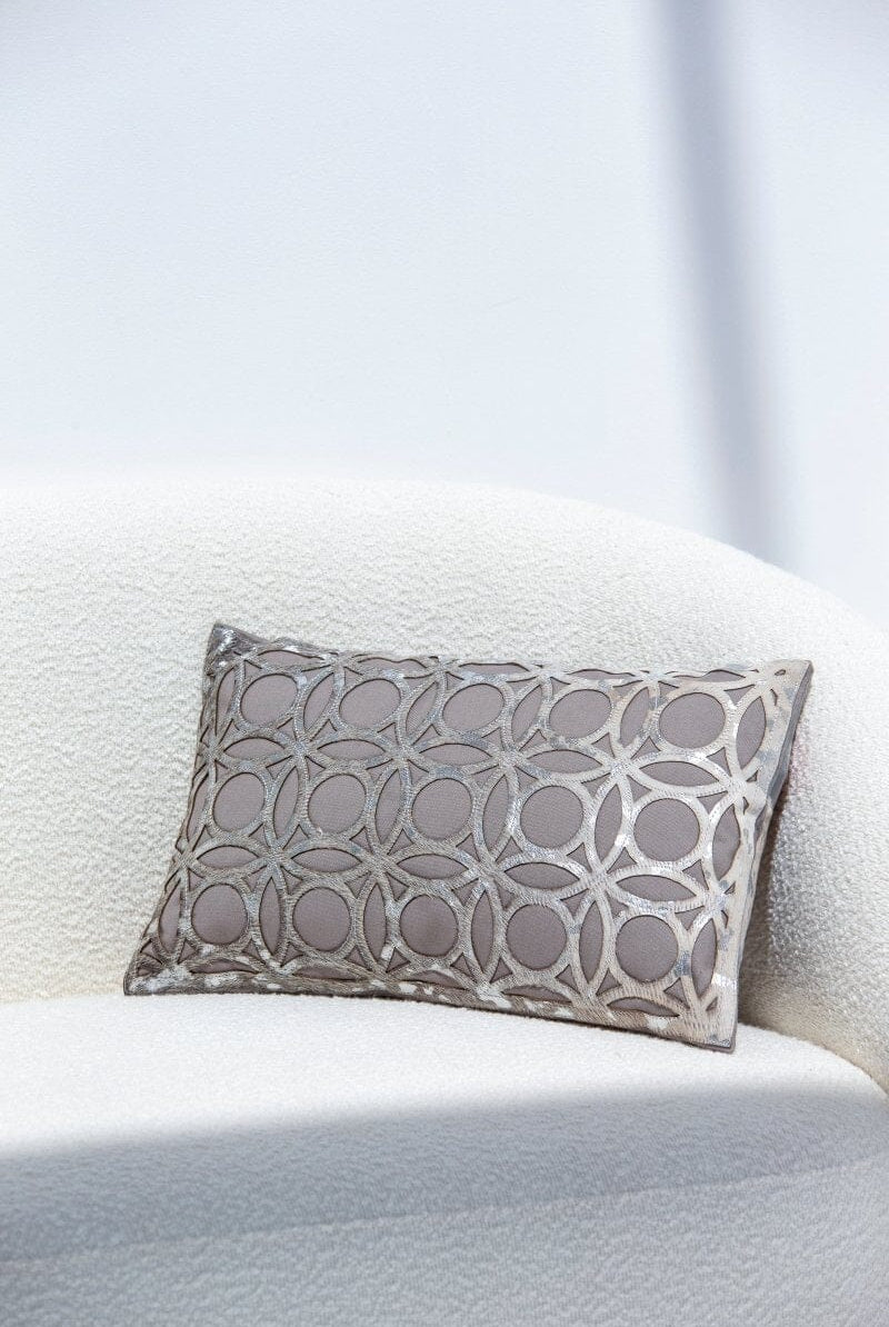 Sequined Patterned Cushion With Filler (30x50 CM)
