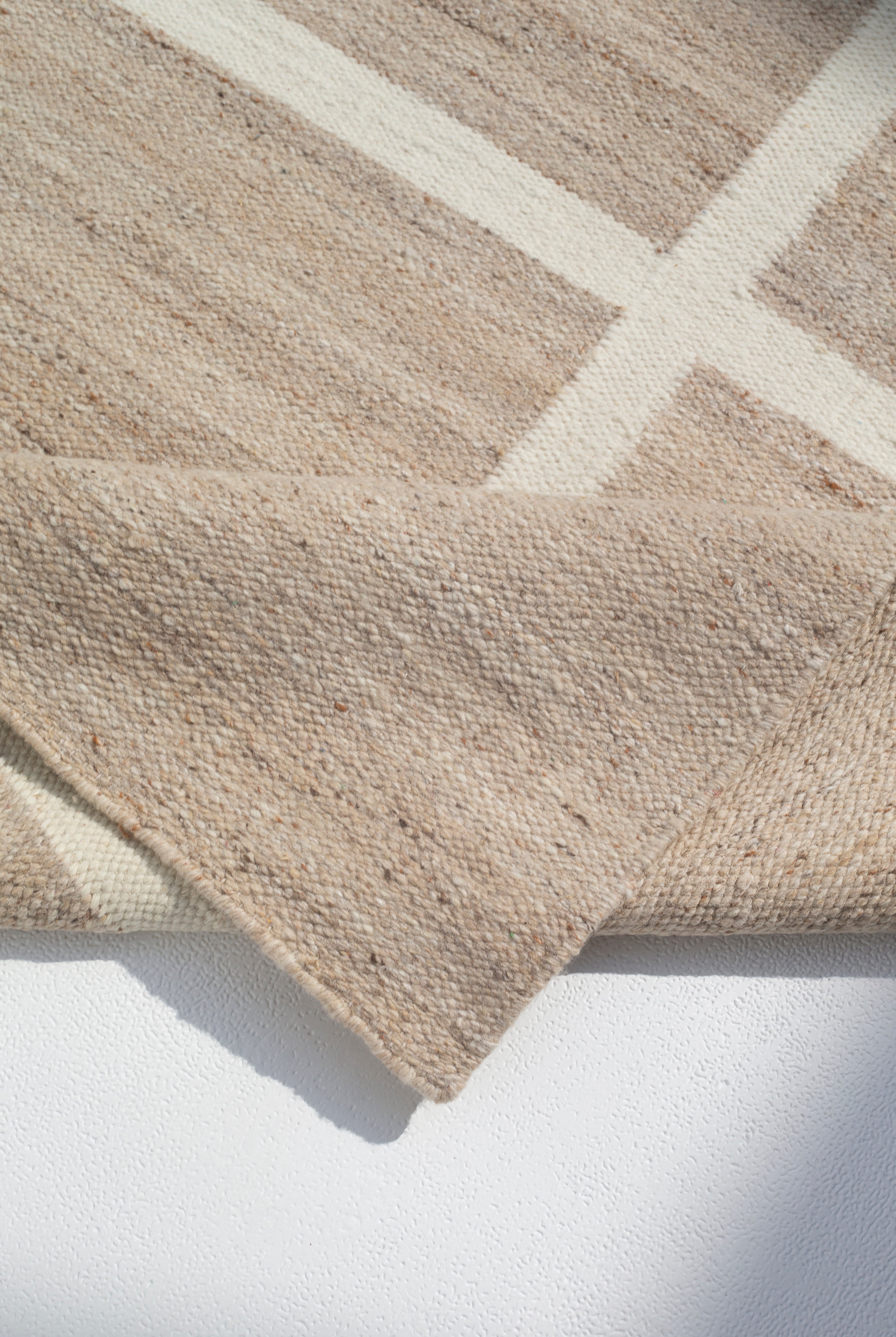 Auriane Checkered Woven Rug