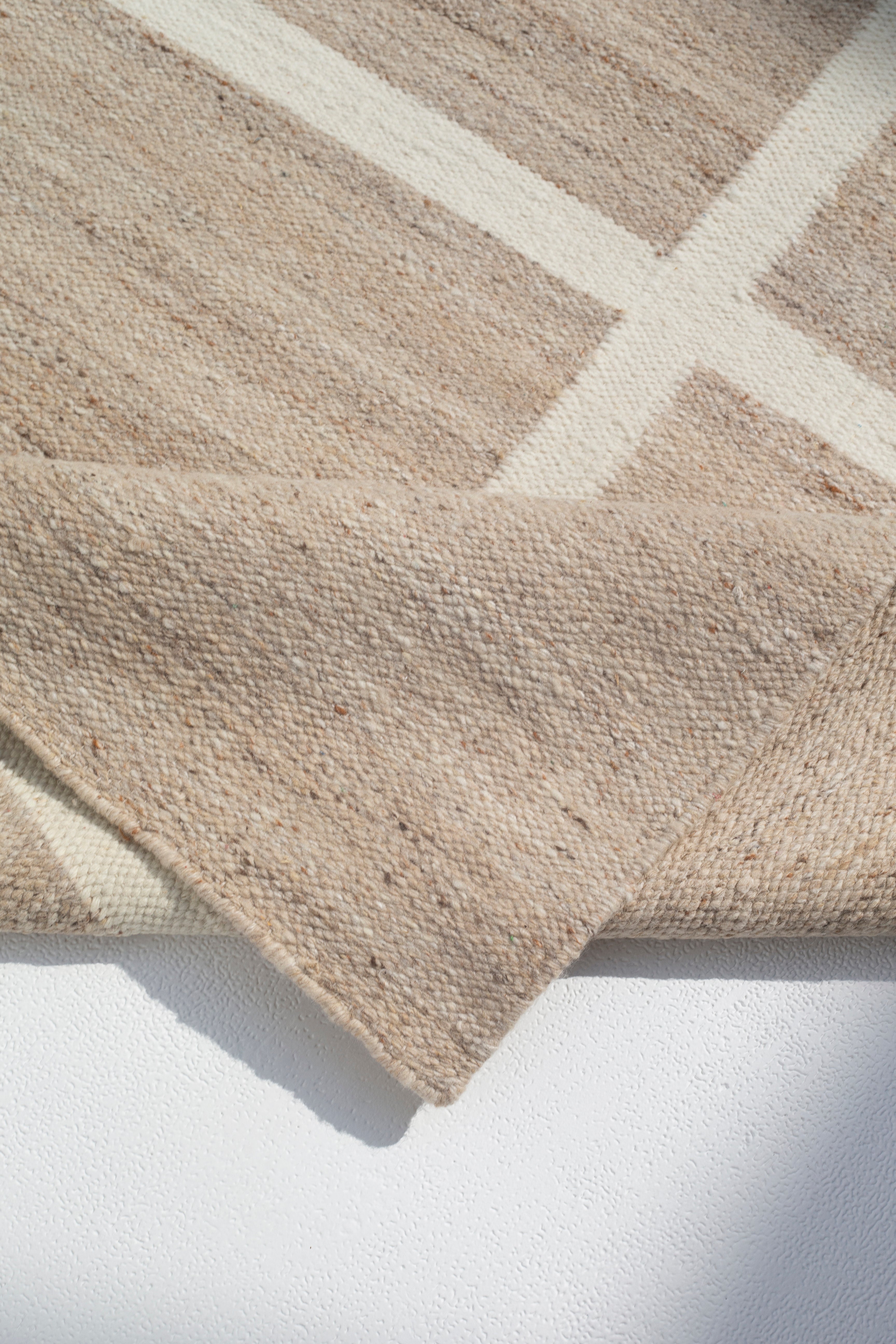 Auriane Checkered Woven Rug