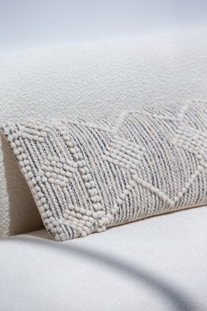 Lozenge Cushion With Filler (30x90 CM) Cushion -- Cushion With Filler