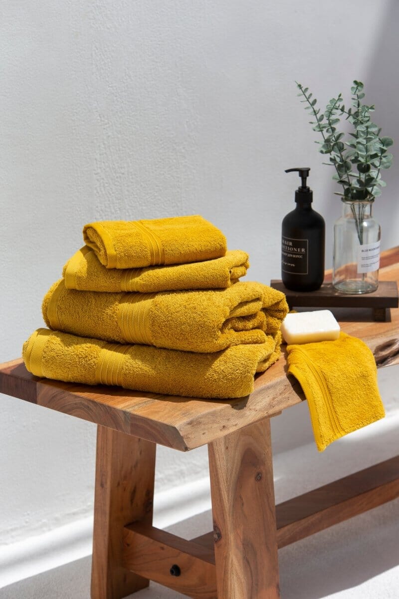 Mustard Classic Luxury Hotel Towels