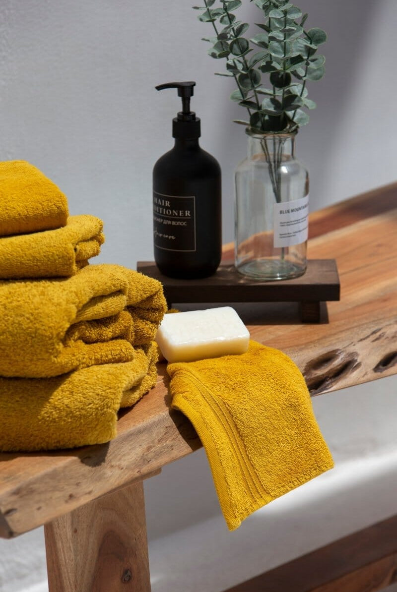 Mustard Classic Luxury Hotel Towels
