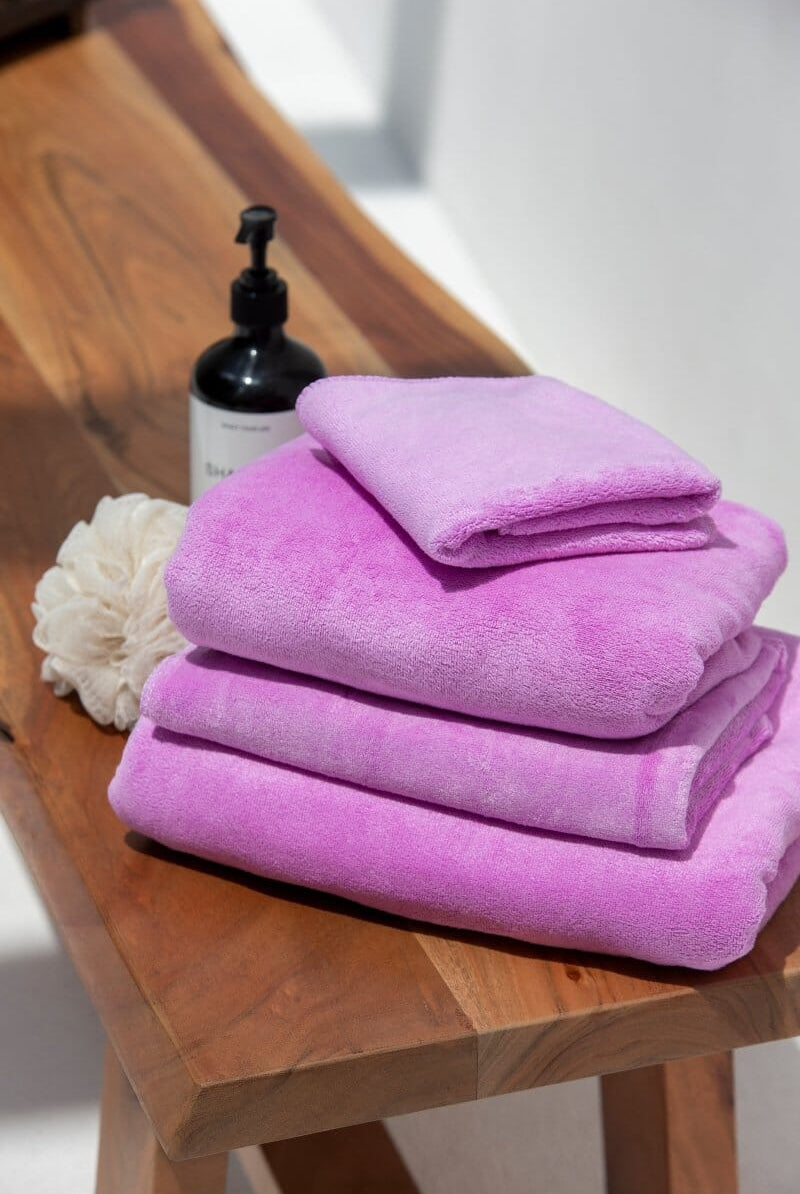 Lavender Microfiber Hotel Towel