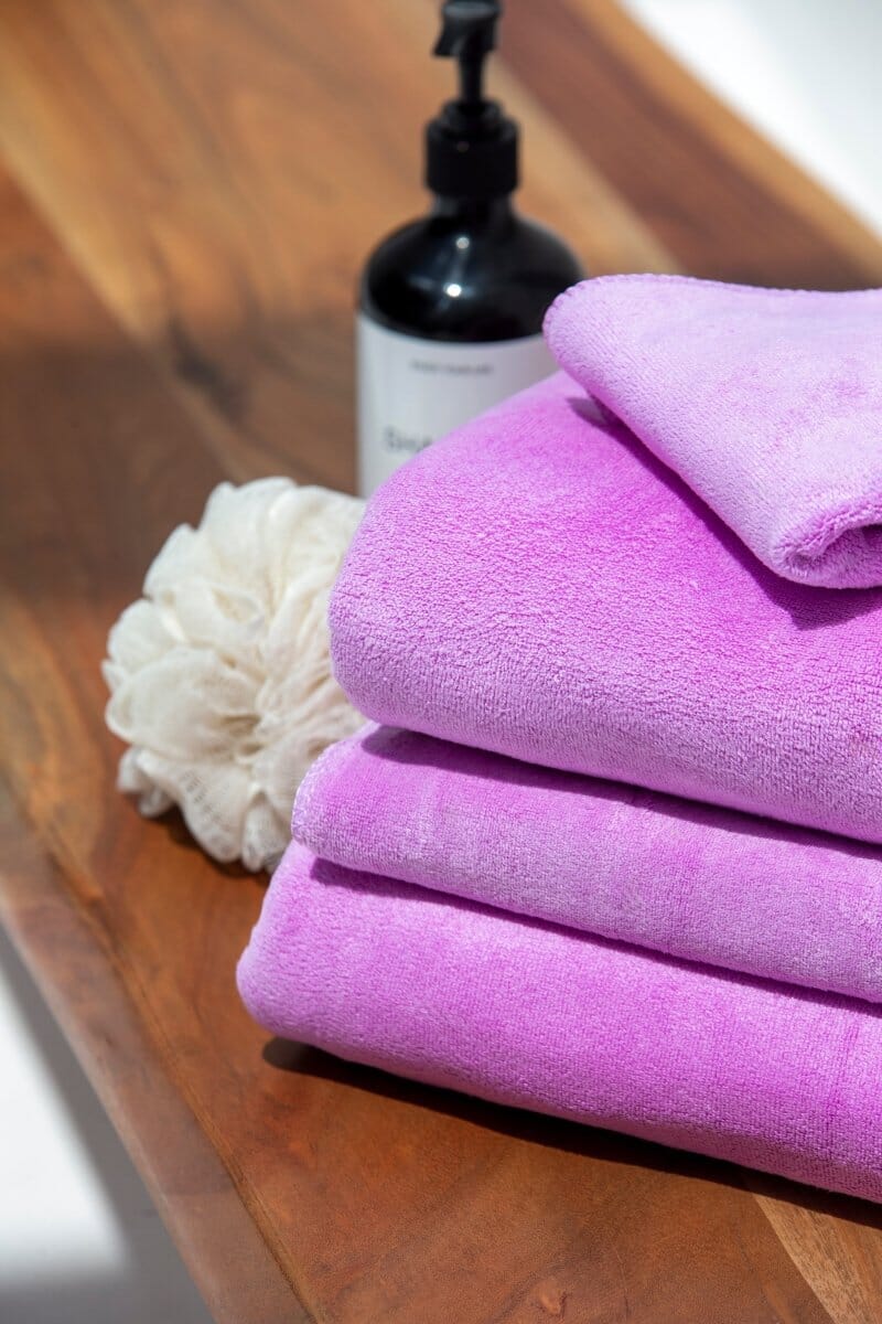 Lavender Microfiber Hotel Towel