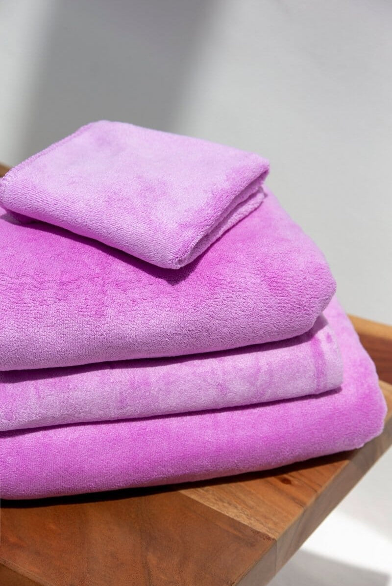 Lavender Microfiber Hotel Towel