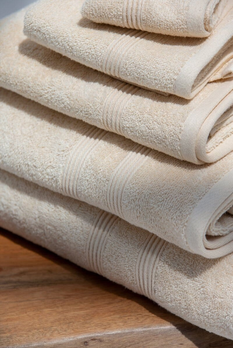 Light Yellow High Quality Hotel Towels