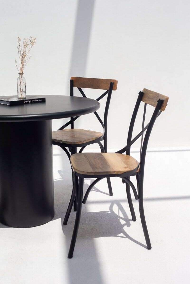 Xavia Industrial Dining Chair Chairs