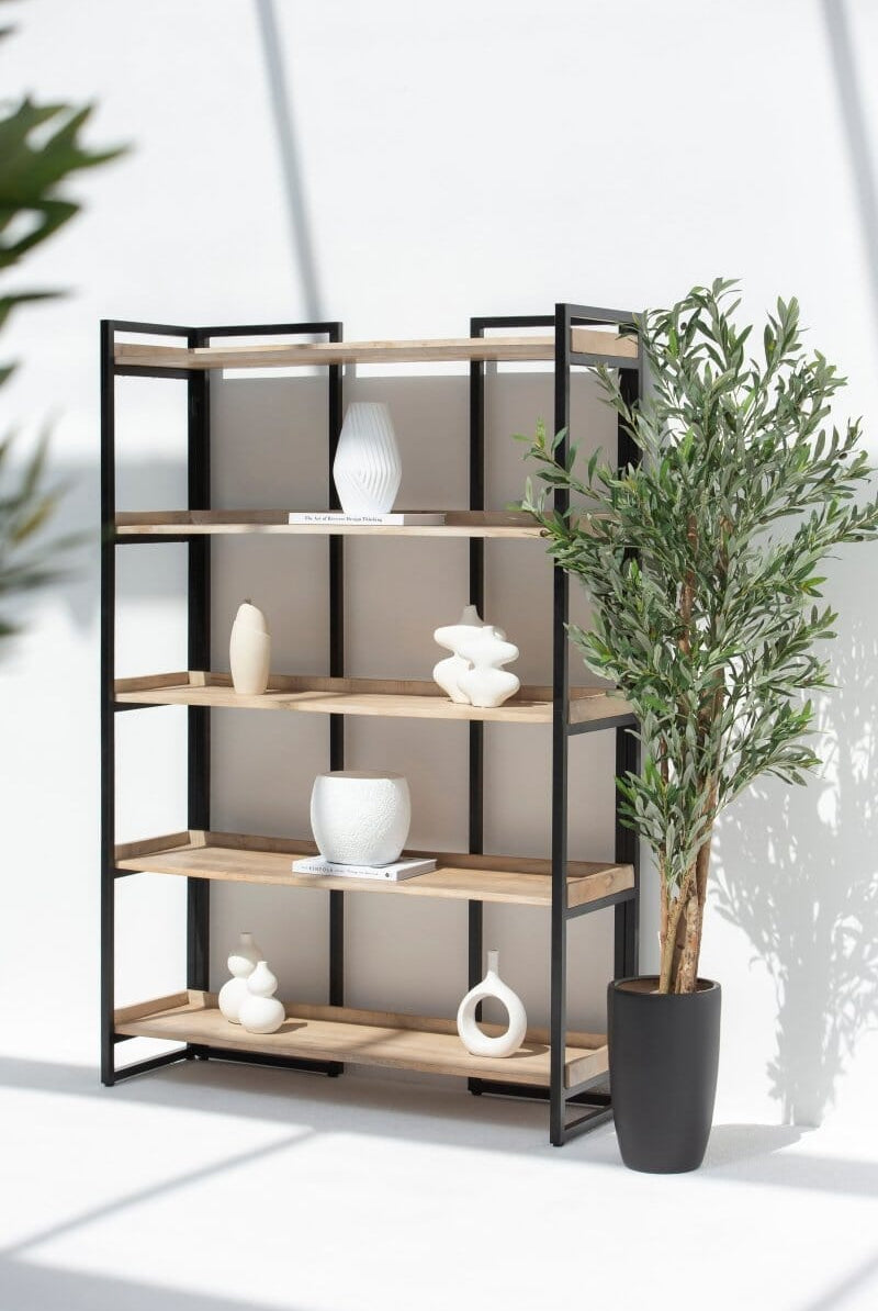 Ainsley Industrial Bookshelf