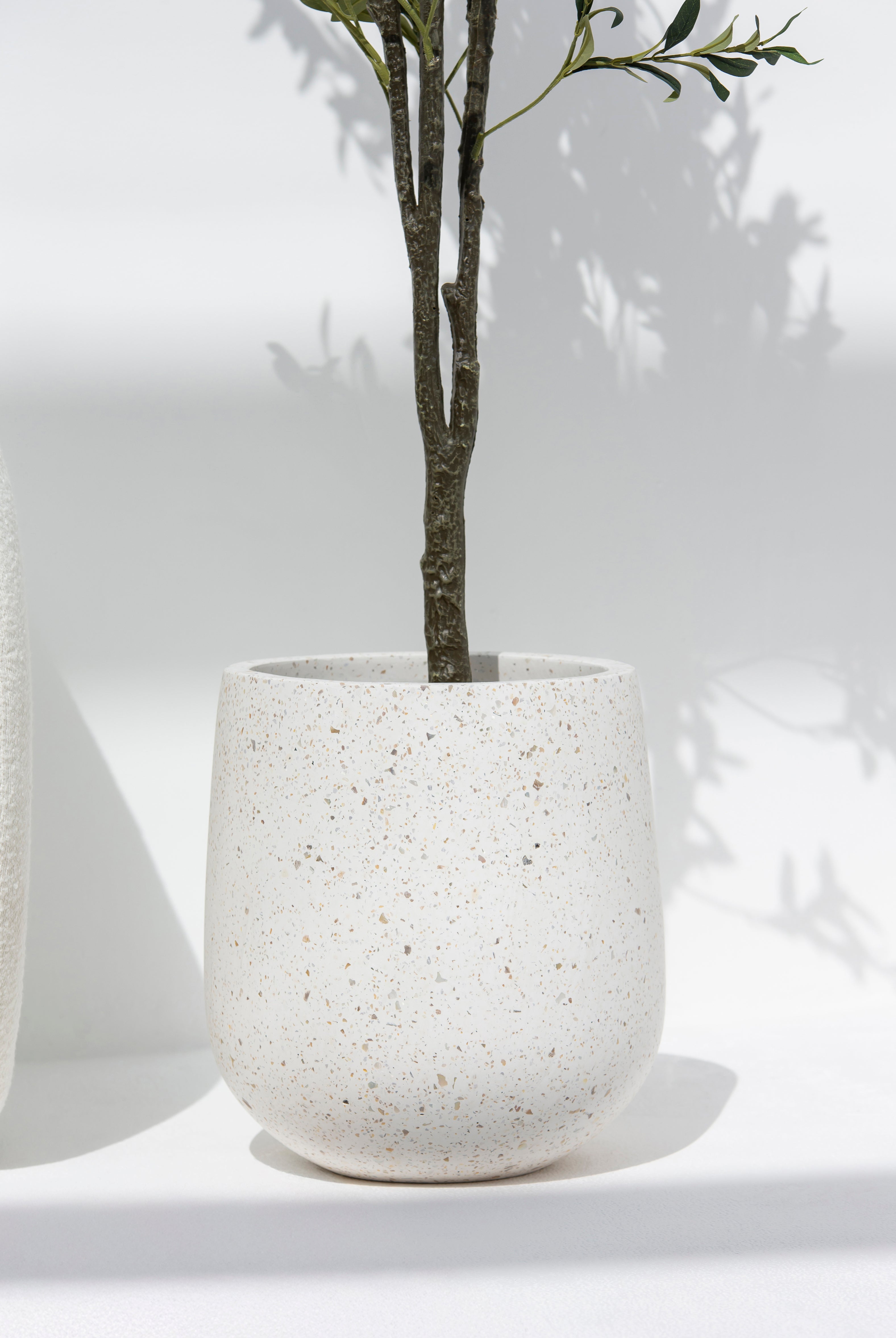 Sena Terrazzo Concrete Pot