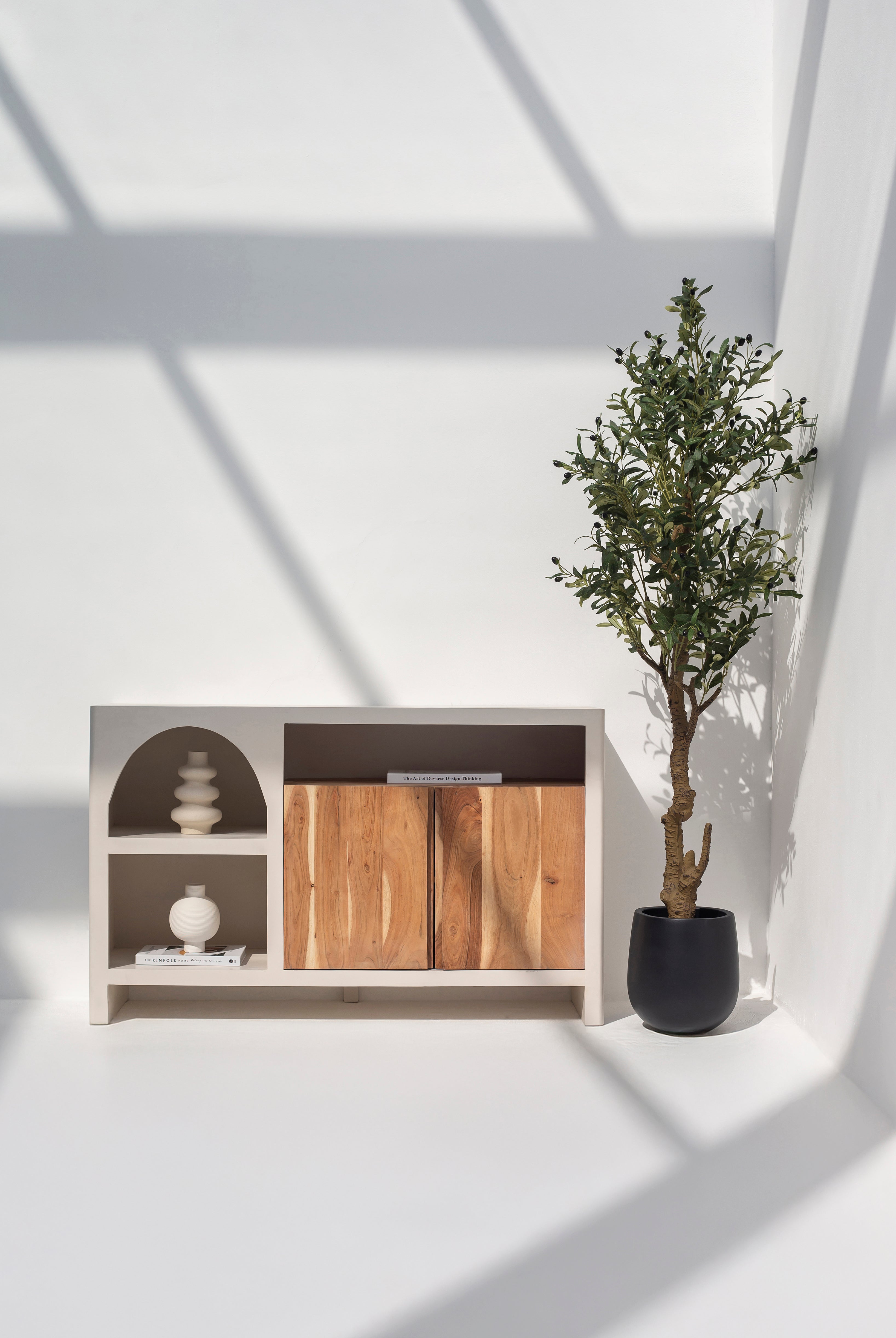 Violaine 2 Doors Wooden Sideboard