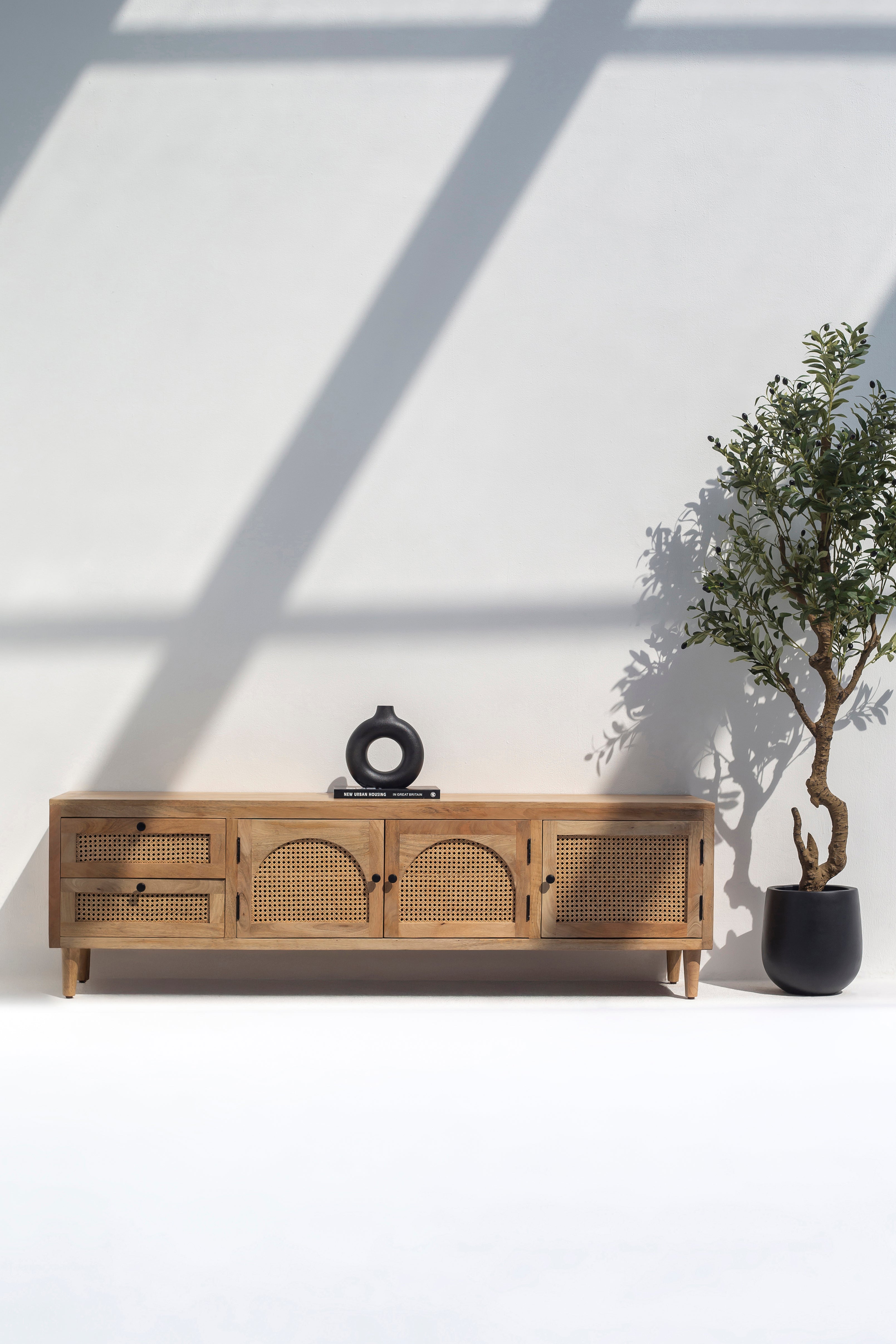 Miranda Wooden Media Unit (2 Sizes)