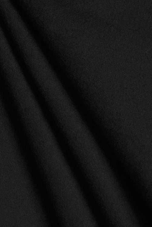 Helena Wavy Black Flannelette Fr Wall Mirror