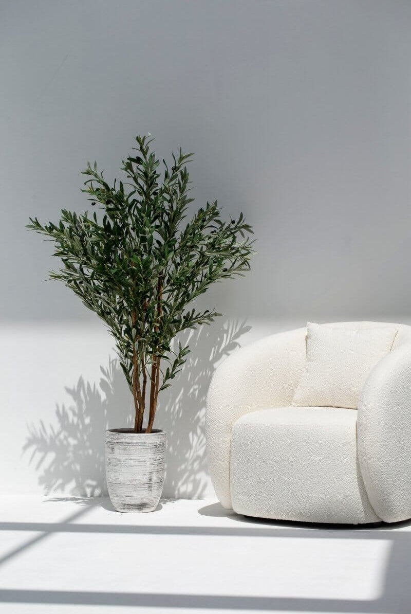 Black & White Lines Pot (3 Sizes)Small: 26CM Diter x 36CM Height