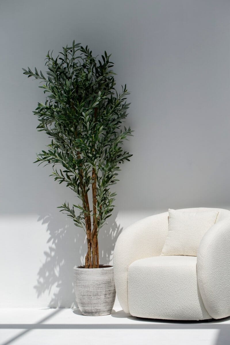 Black & White Lines Pot (3 Sizes)Medium: 34CM Diter x 38CM Height