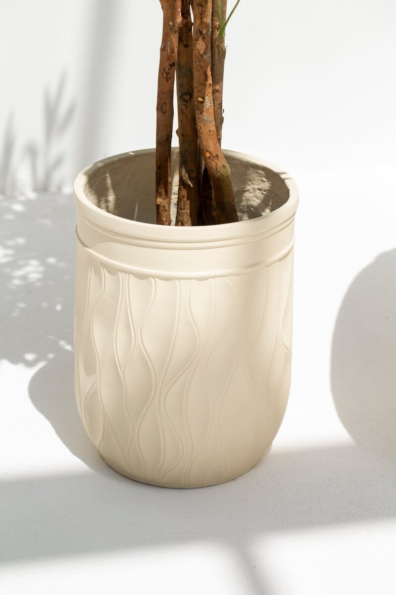 Beige Plant Pot