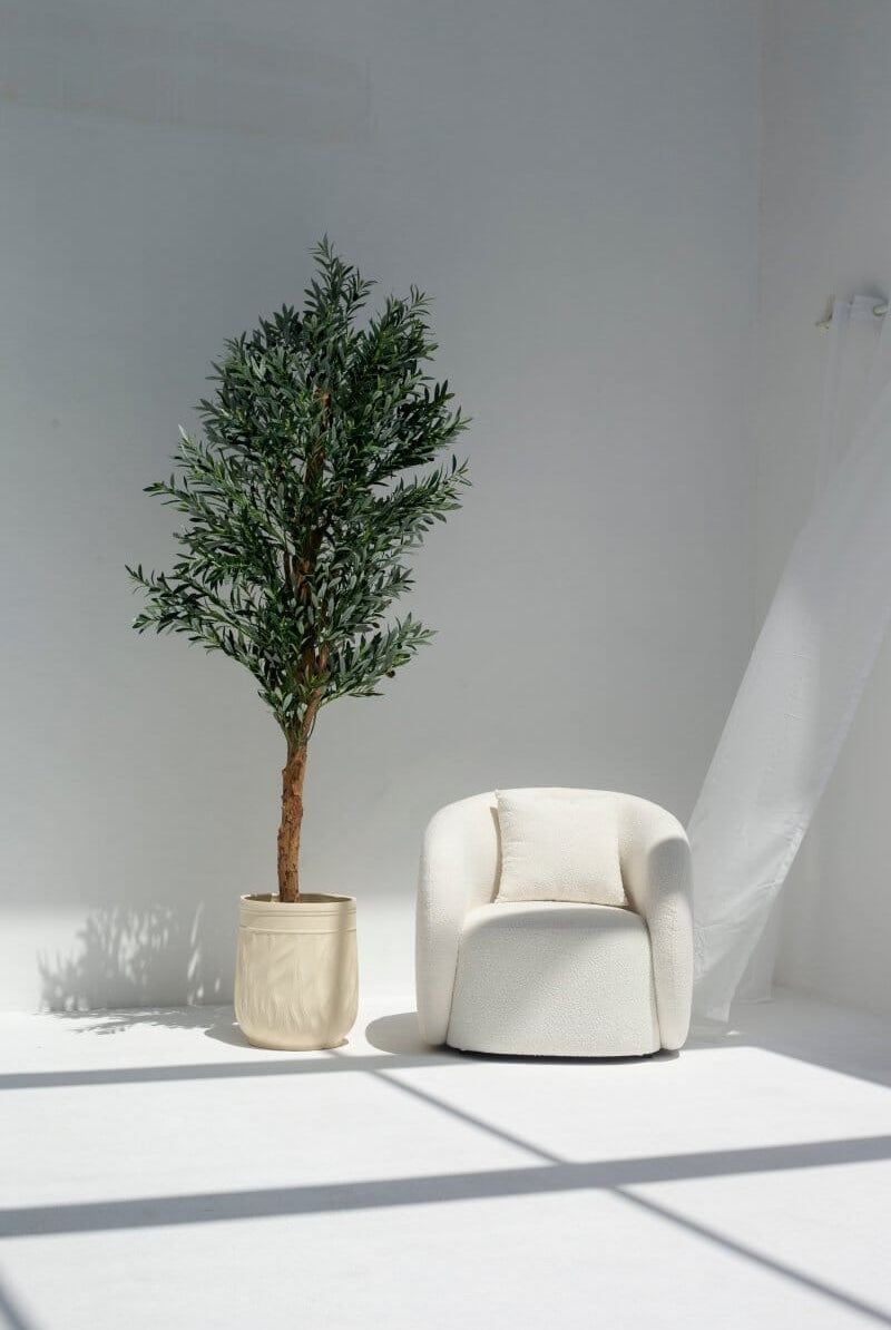 Beige Plant Pot (2 Sizes)37CM Diter x 46CM Height