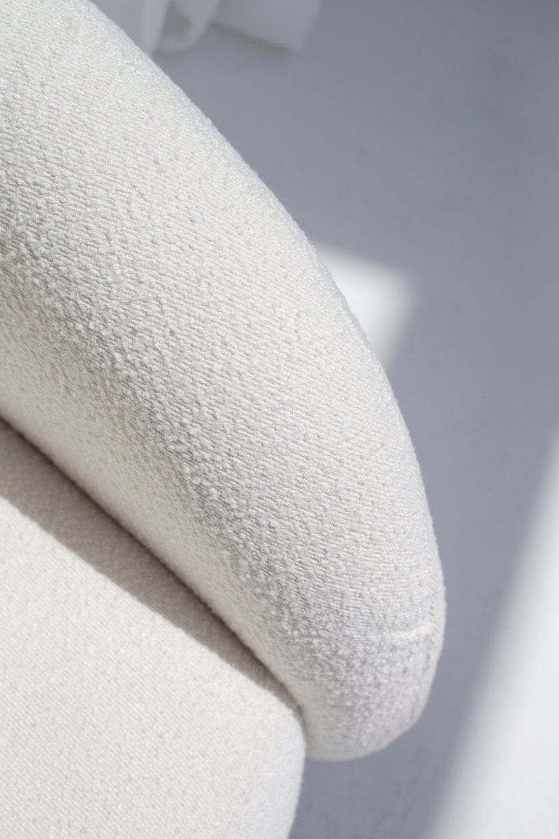 Amanti Boucle Lounge Sofa Chair Homekode