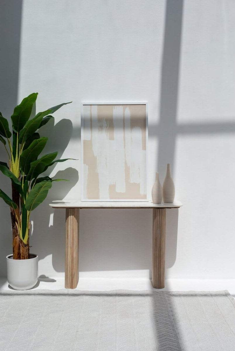 Verity Marble Top Console Table