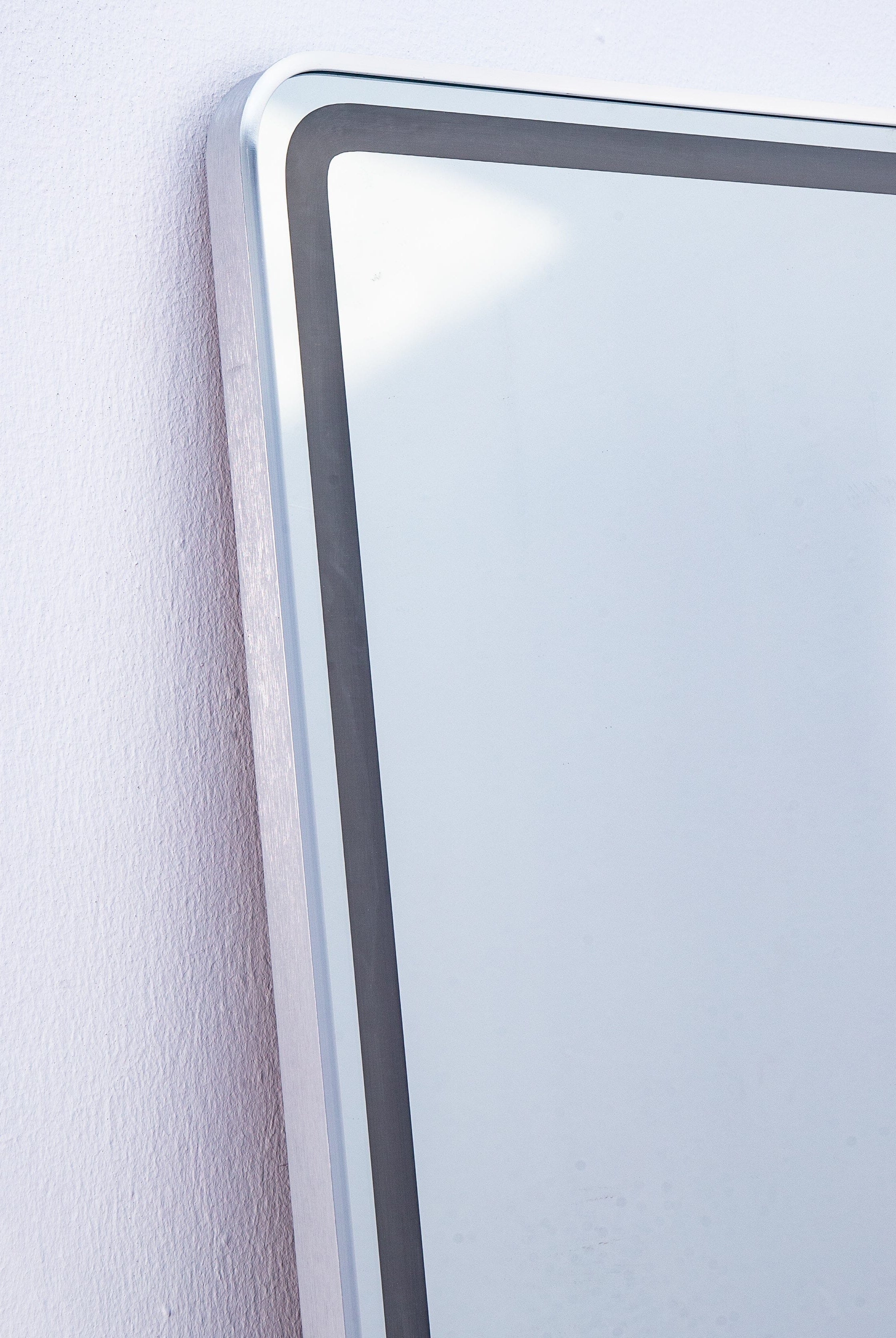 Kayla Silver Fr LED Rectangle Full Length Mirror (5 Sizes) Mirrors Homekode