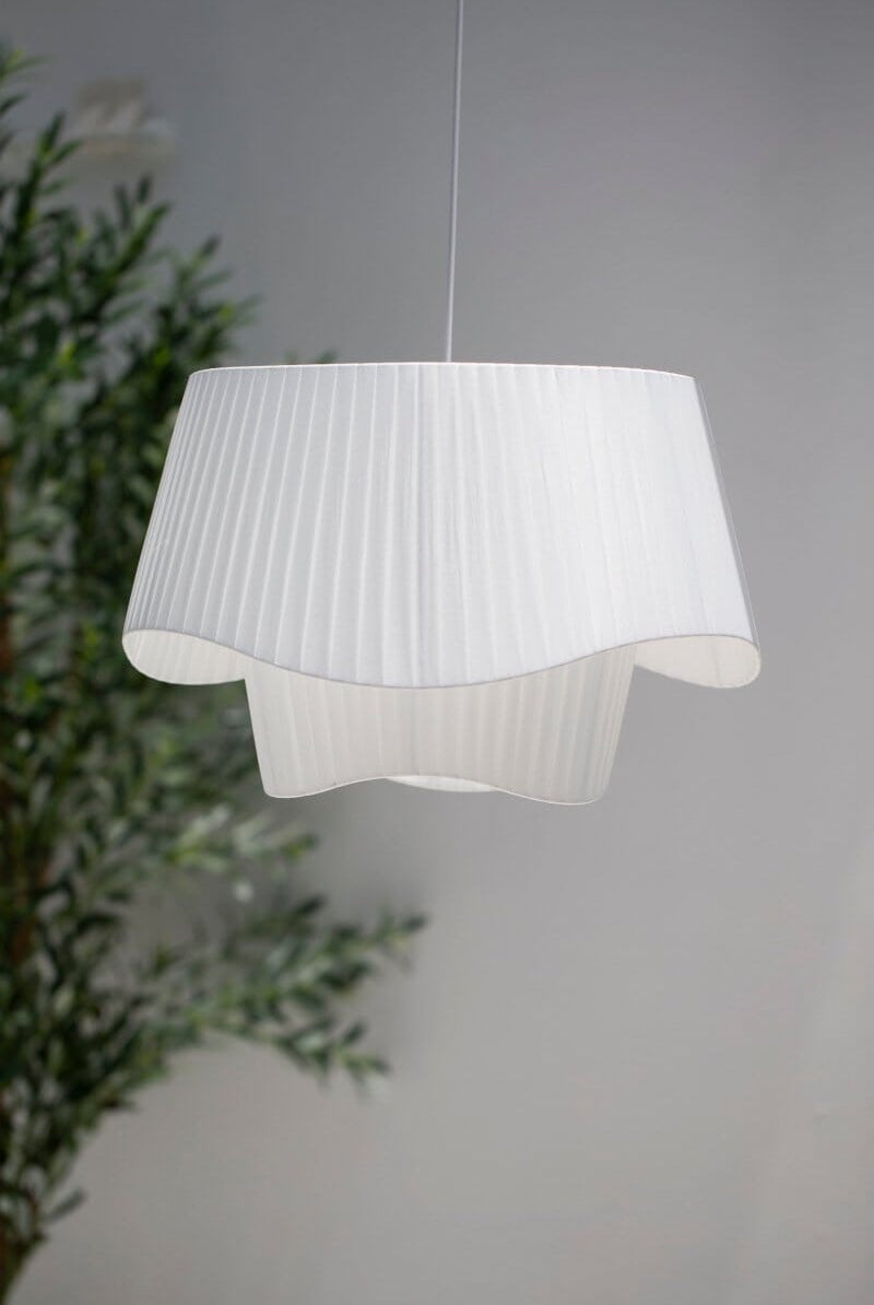 White Waves Ceiling Lamp