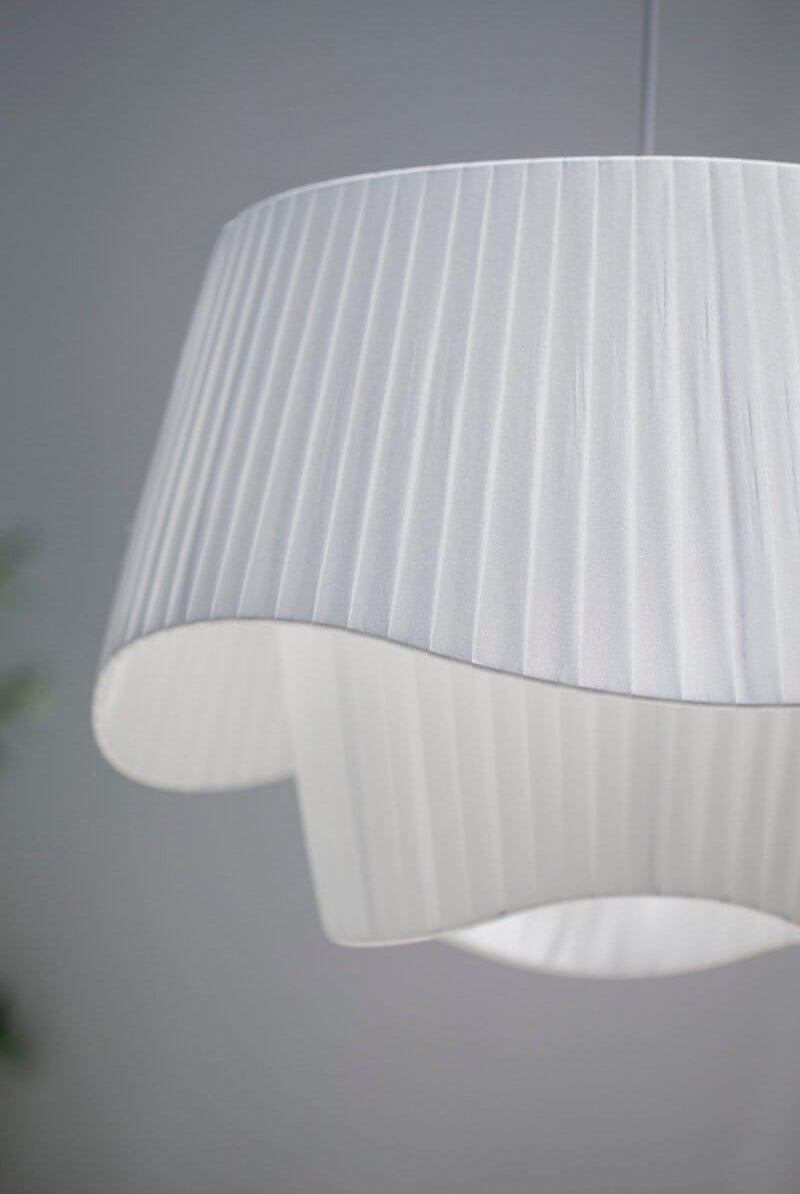 White Waves Ceiling Lamp