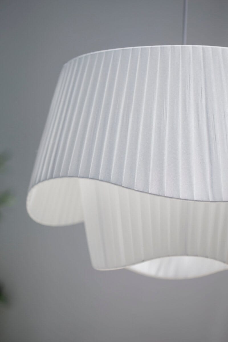 White Waves Ceiling Lamp