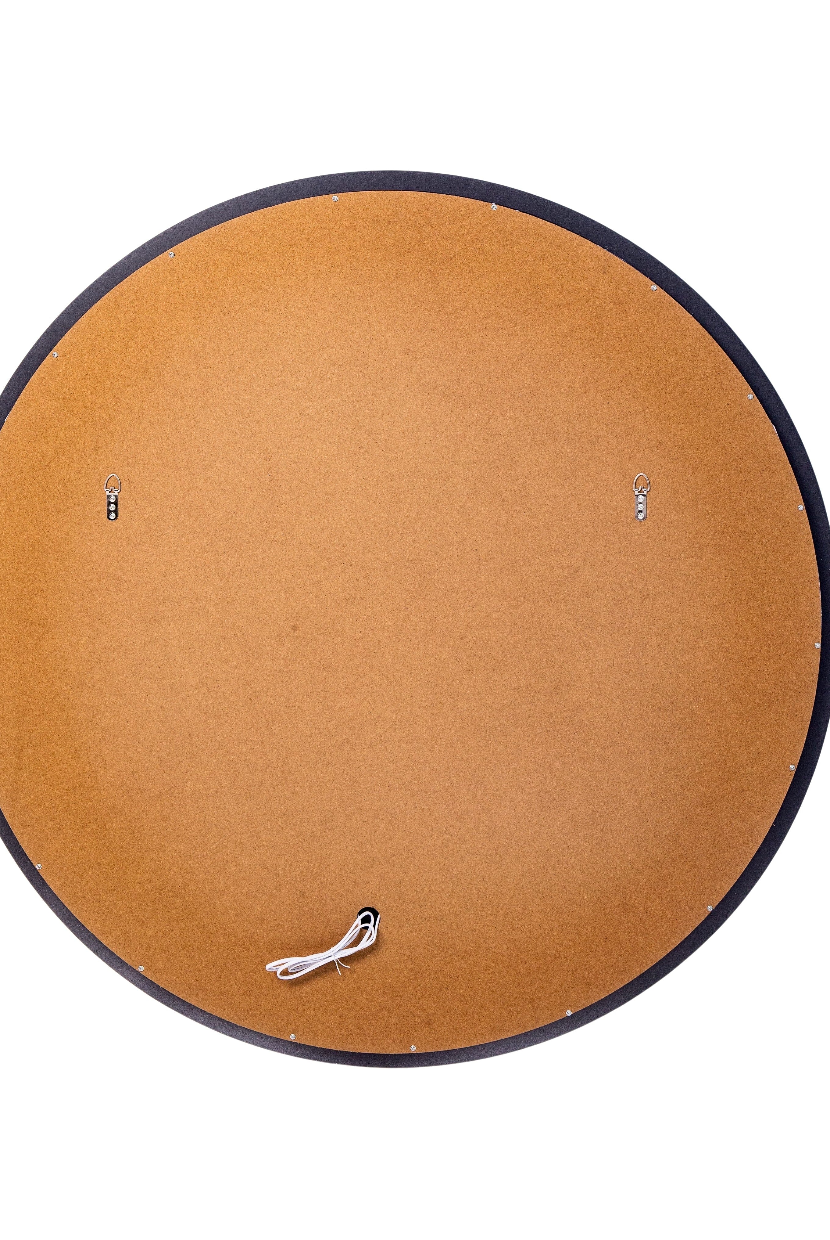 Frless Round Wall Mirror with Backlit LED (3 Sizes) Mirrors Homekode