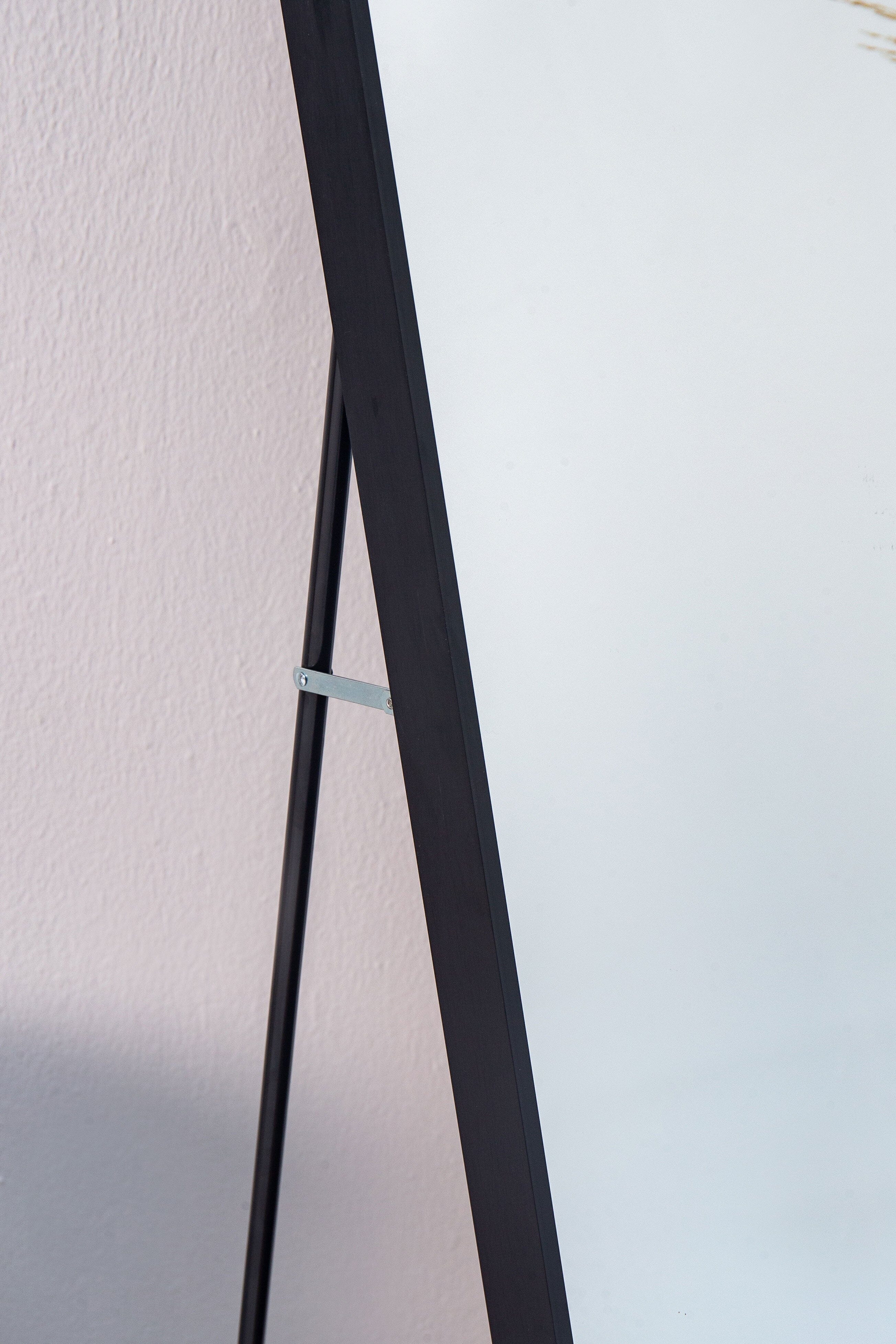 Black Arch Full Length Mirror with Stand (2 Sizes Available) Mirrors Homekode