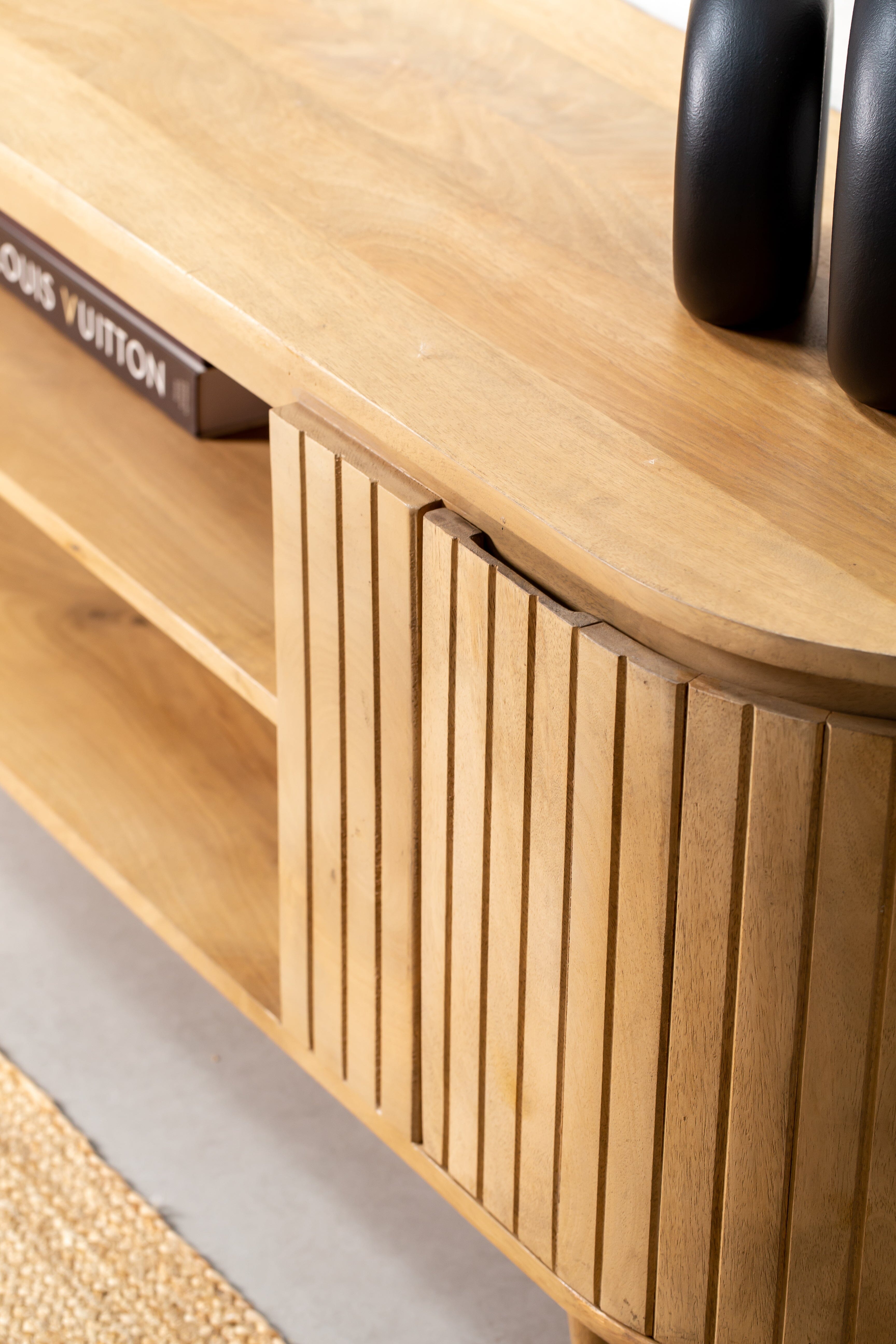 Autumn Slat Media Console Homekode