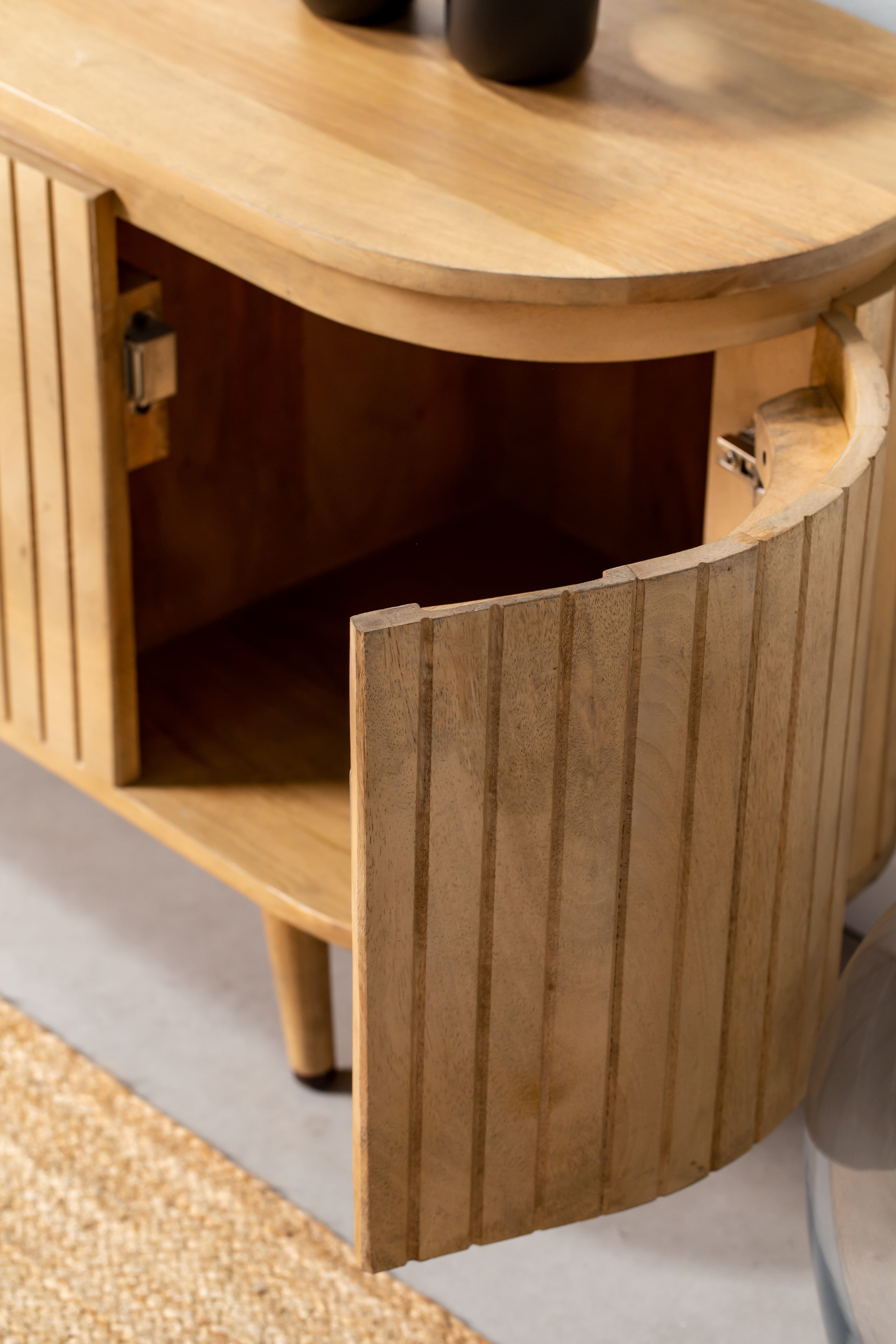 Autumn Slat Media Console Homekode